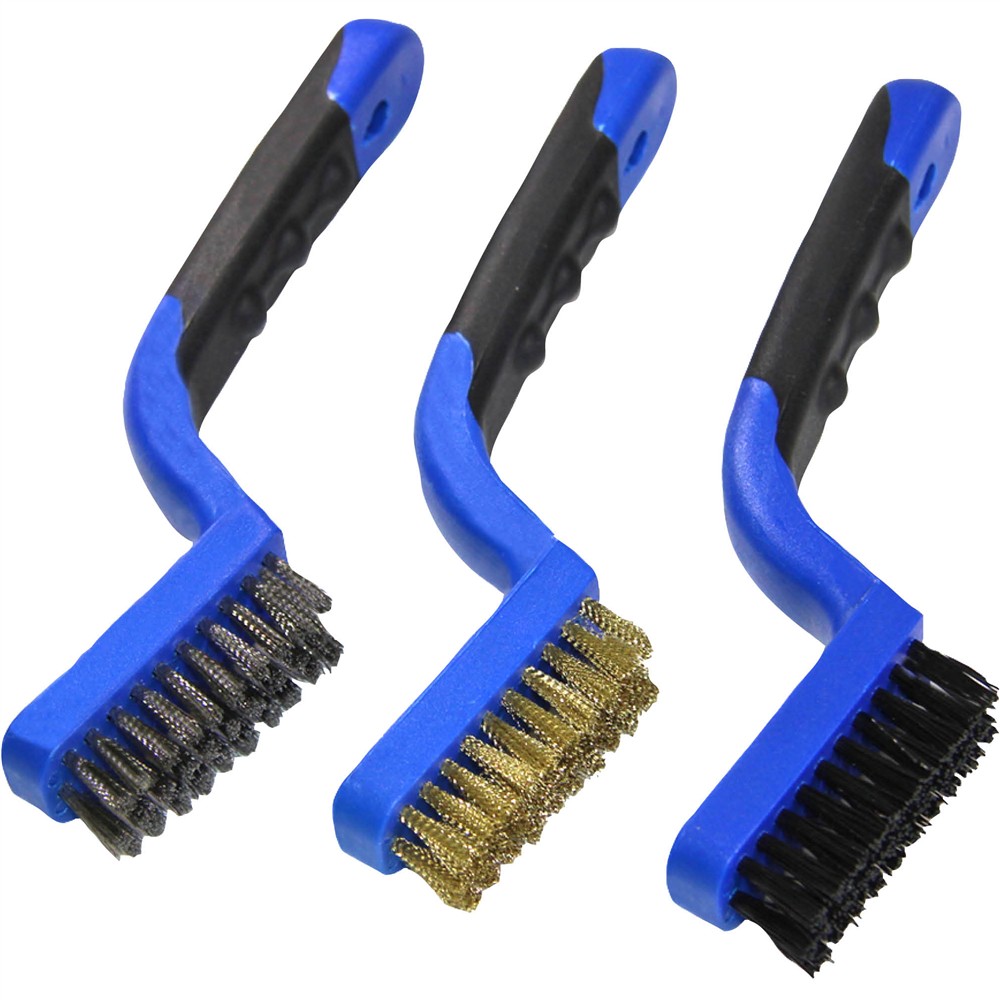 Mini Wire Brush Set, 3 pc. at
