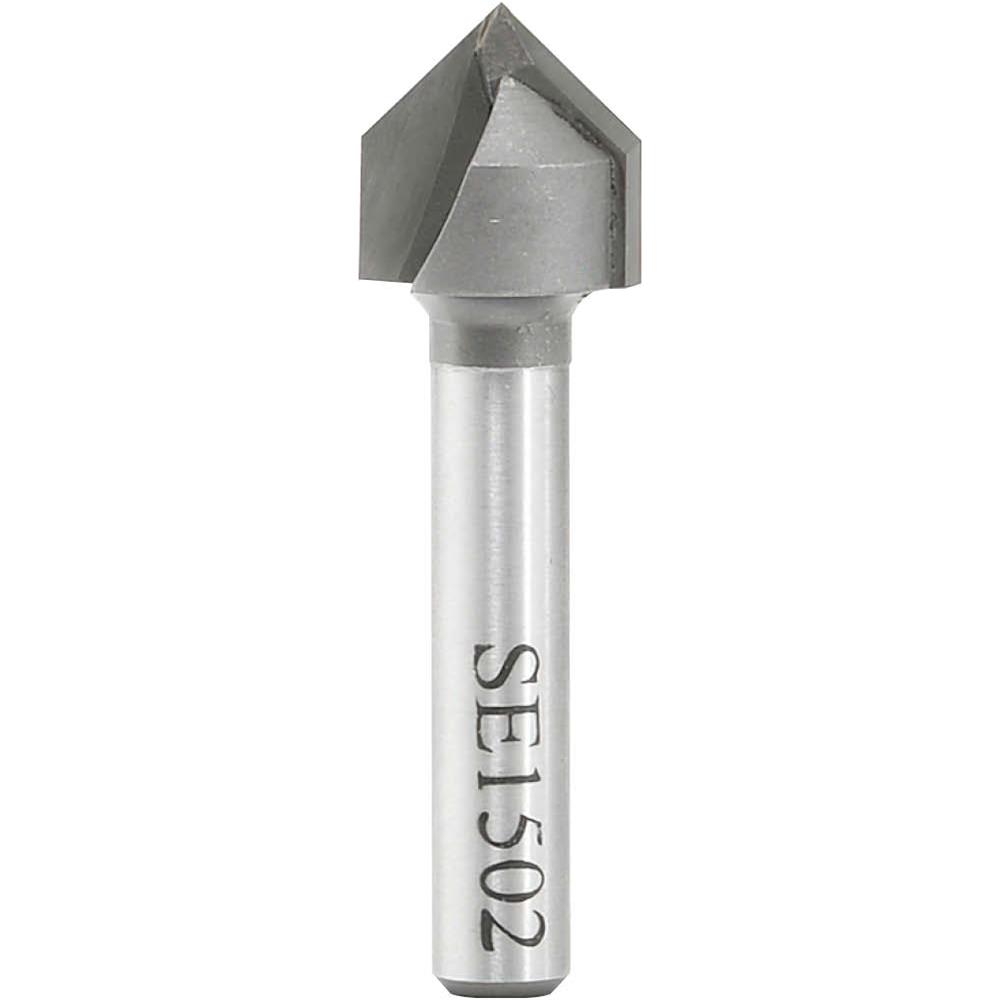 1/2" CNC VGroove Bit, 1/4" Shank, 1/2" Dia. at