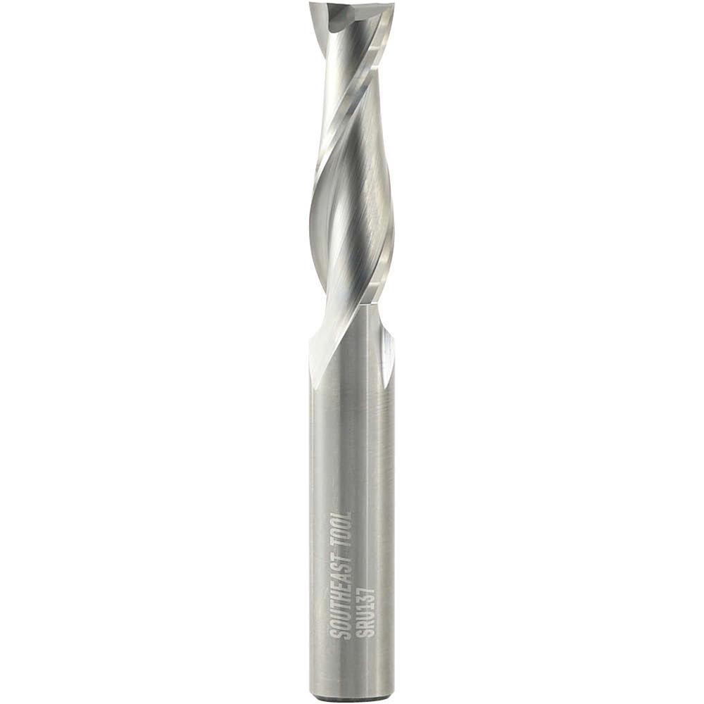 Solid Carbide CNC Spiral Upcut Bit, 3/8" Shank, 3/8" Dia. at
