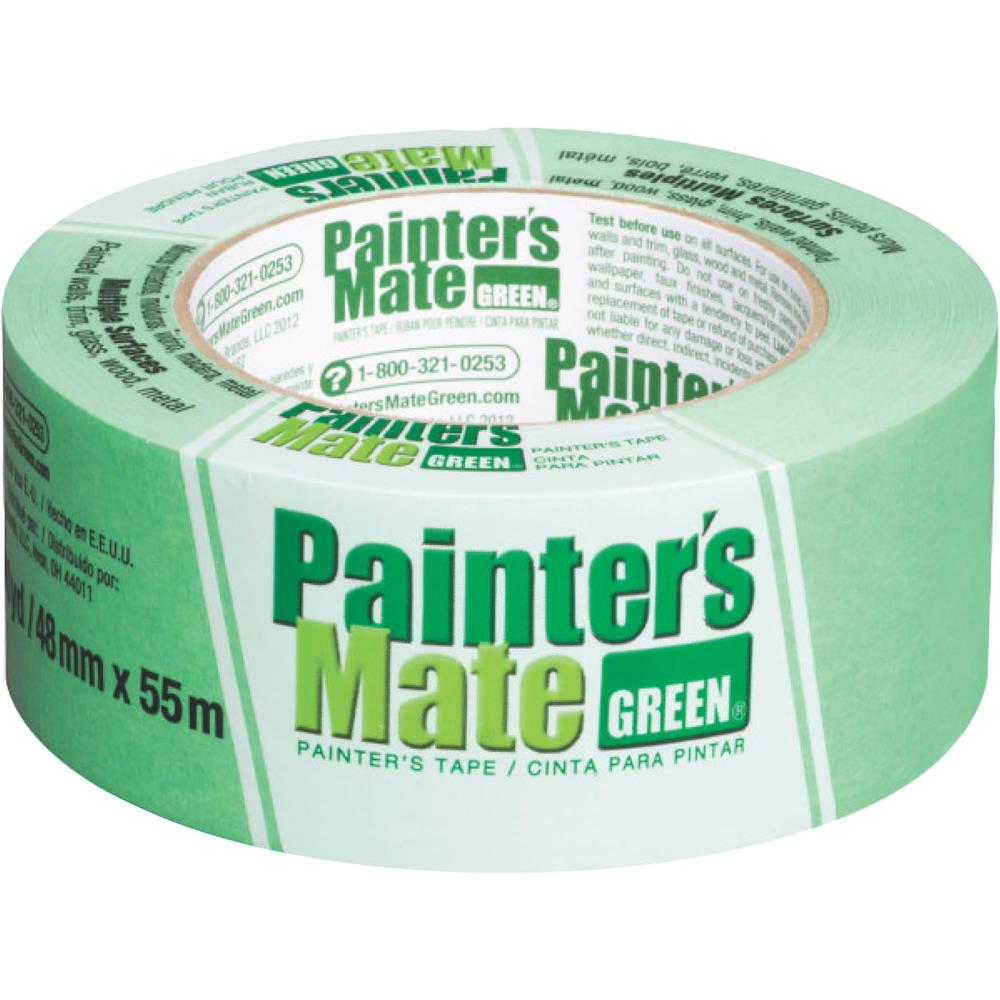 2" x 60 yd. Green Painter's Mate Masking Tape, Rollwrap at