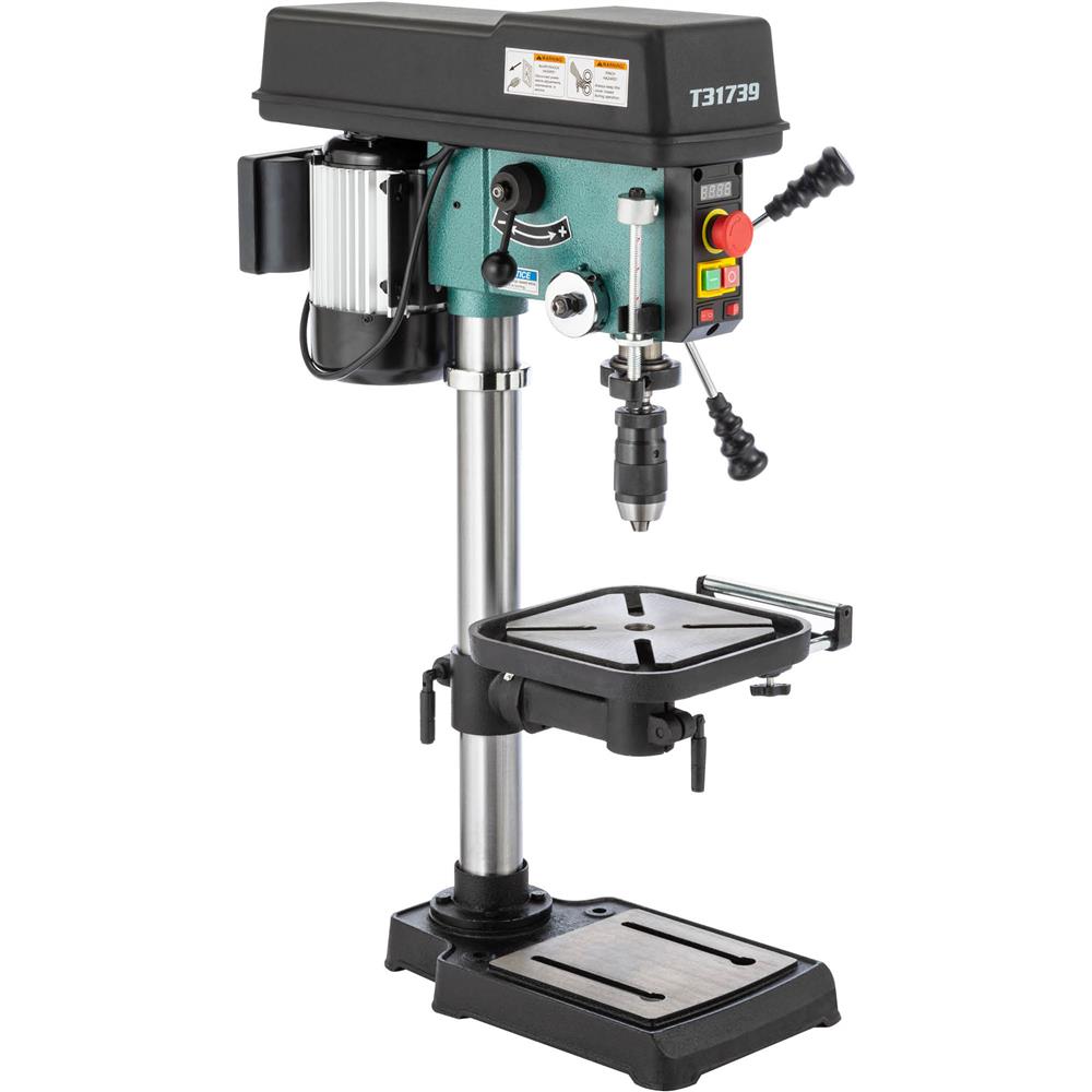 12" VariableSpeed Benchtop Drill Press with Laser Grizzly Industrial