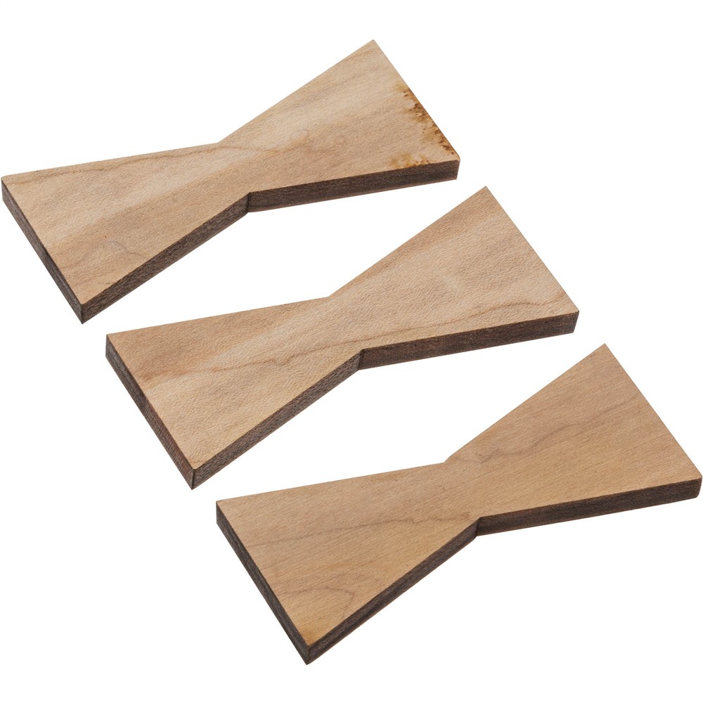 Maple Inlay Refill, Large Bow Tie 3 pk. at