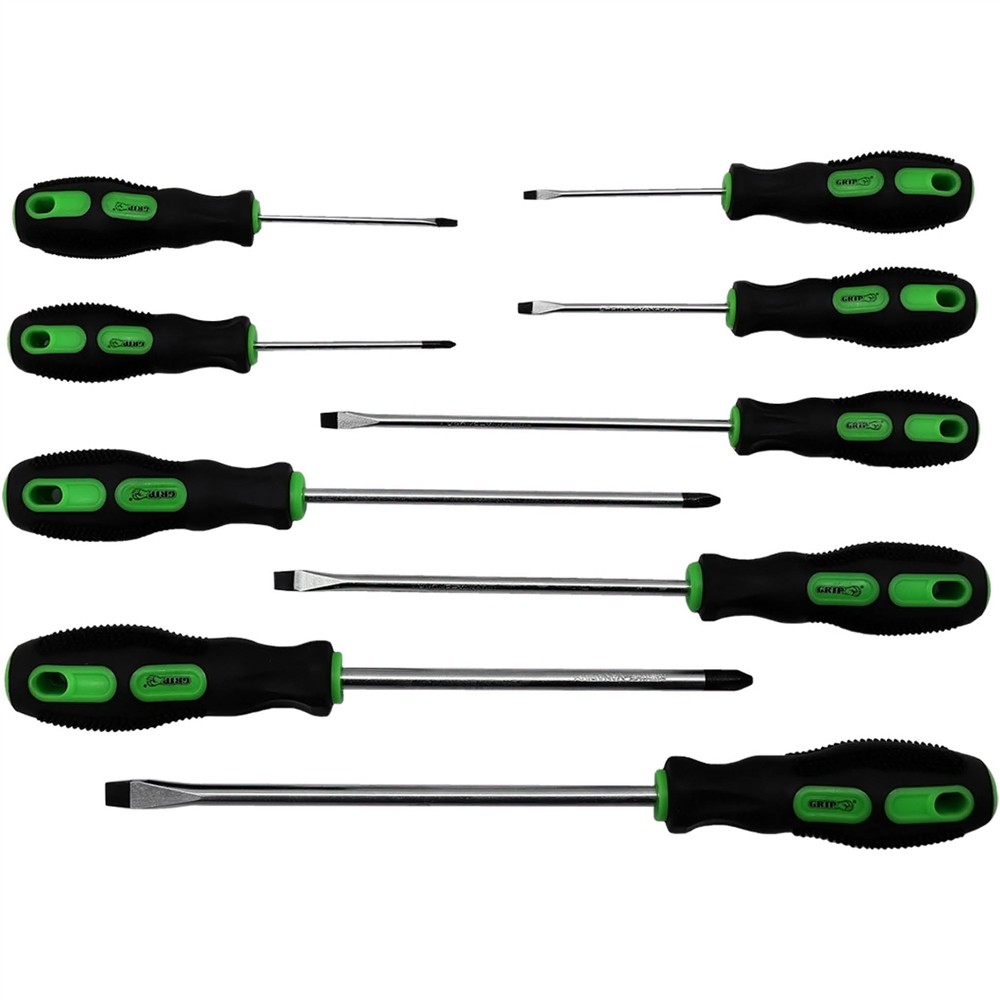 9 Piece Mechanic's Screwdriver Set at