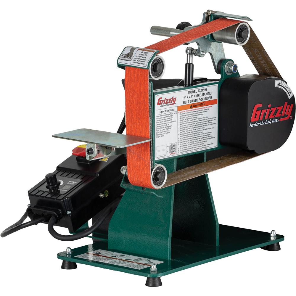 Grizzly T32459Z 2" x 42" Knife-Making Belt Sander/Grinder