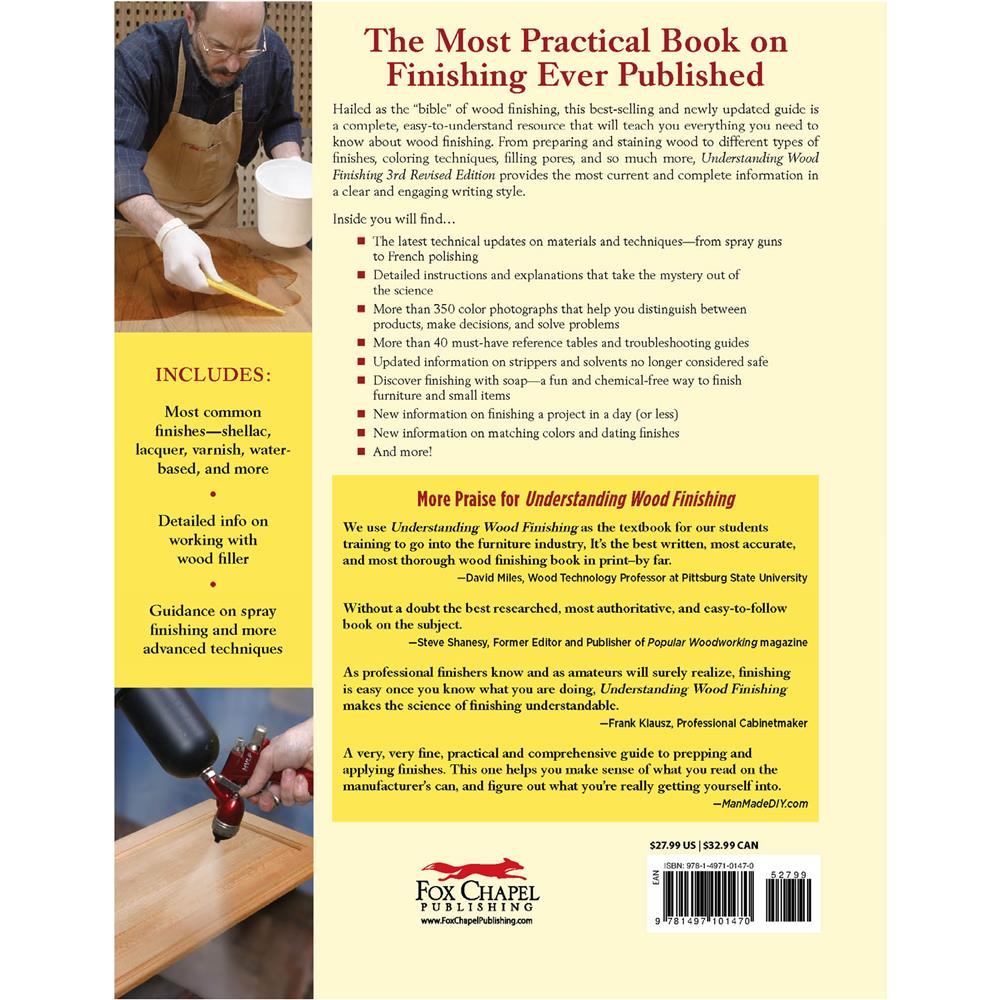 Understanding Wood Finishing Book Grizzly Industrial