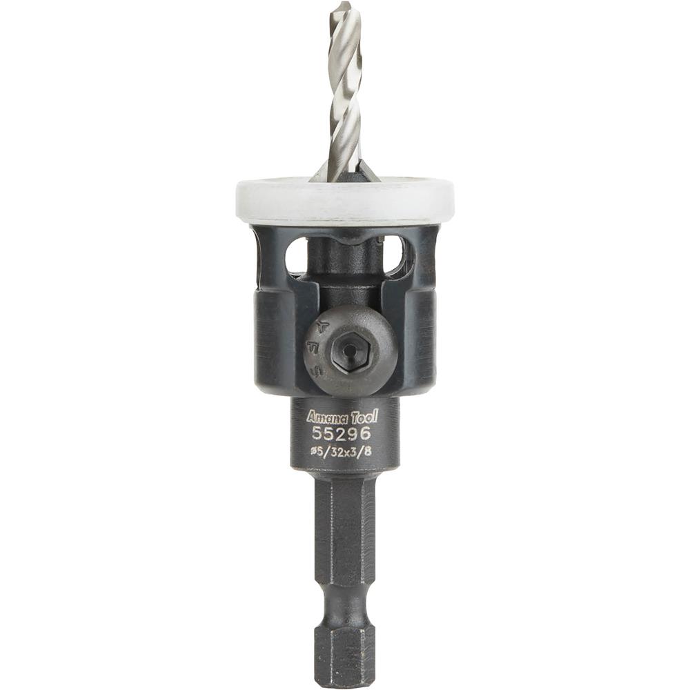 3/8" x 5/32" Carbide Tipped Countersink w/ Low Friction Depth Stop