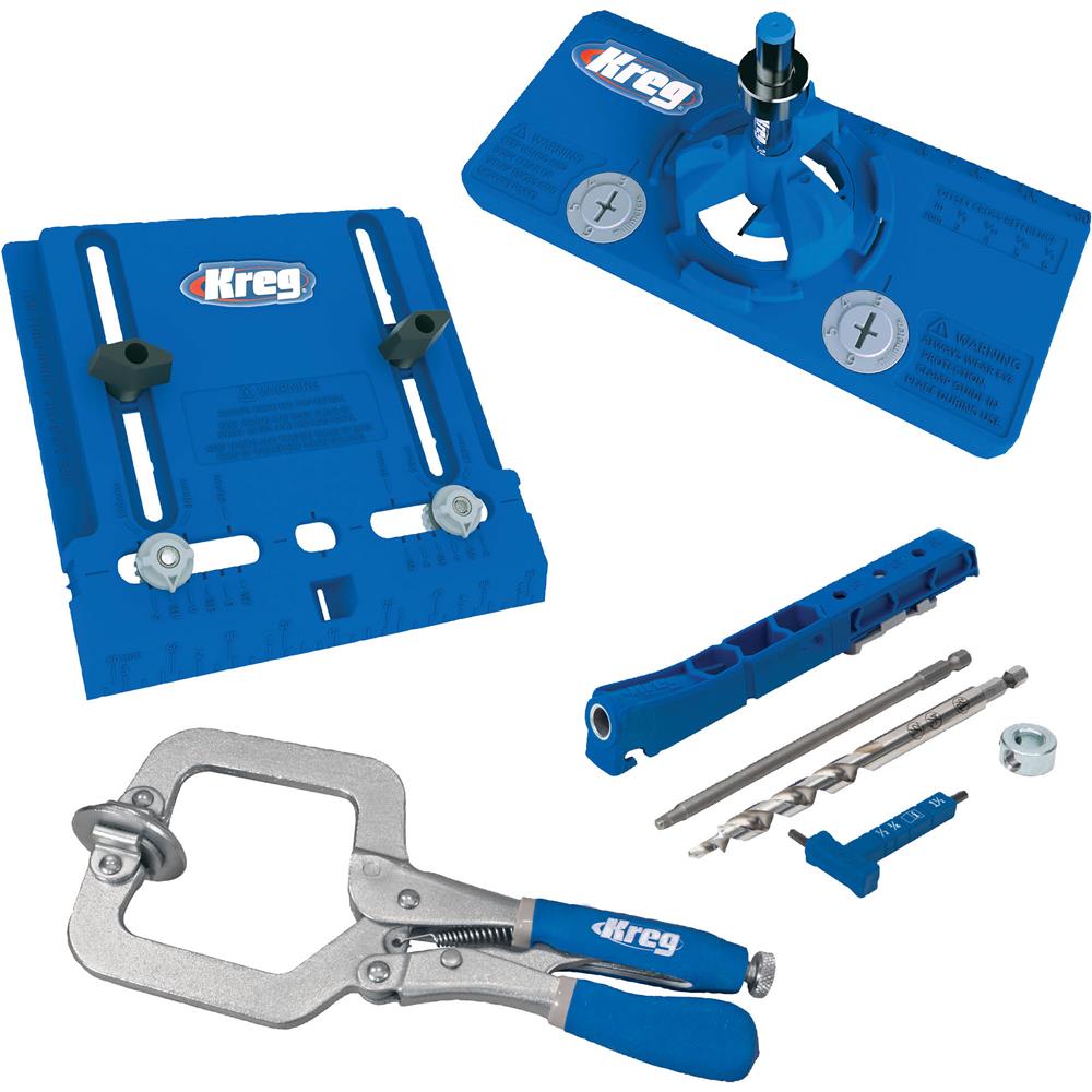Hardware Installation and PocketHole Jig Kit Grizzly Industrial