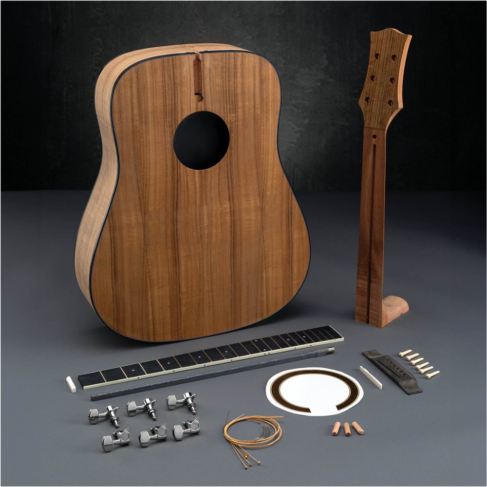 Grizzly T33954 - Koa Variant Acoustic Guitar Kit - Grizzly