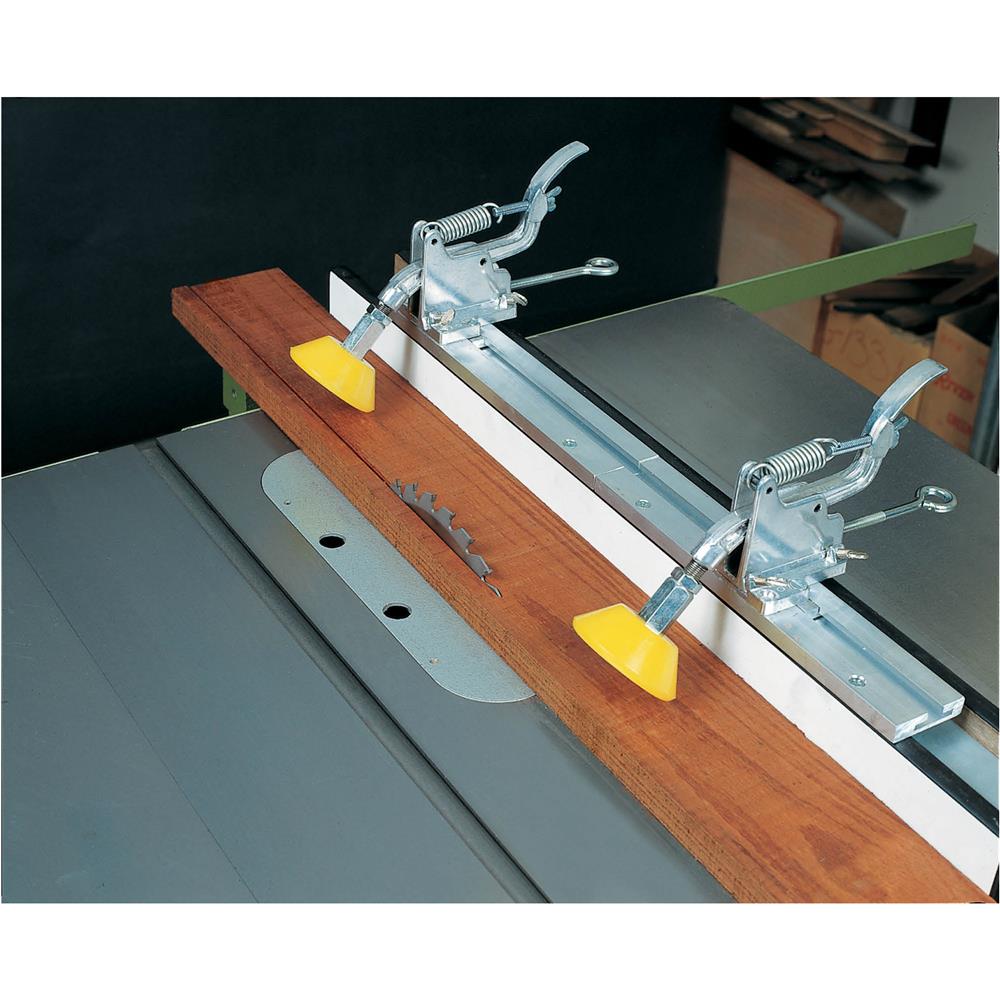 AntiKickback HoldDown Devices For Table Saws Yellow Grizzly