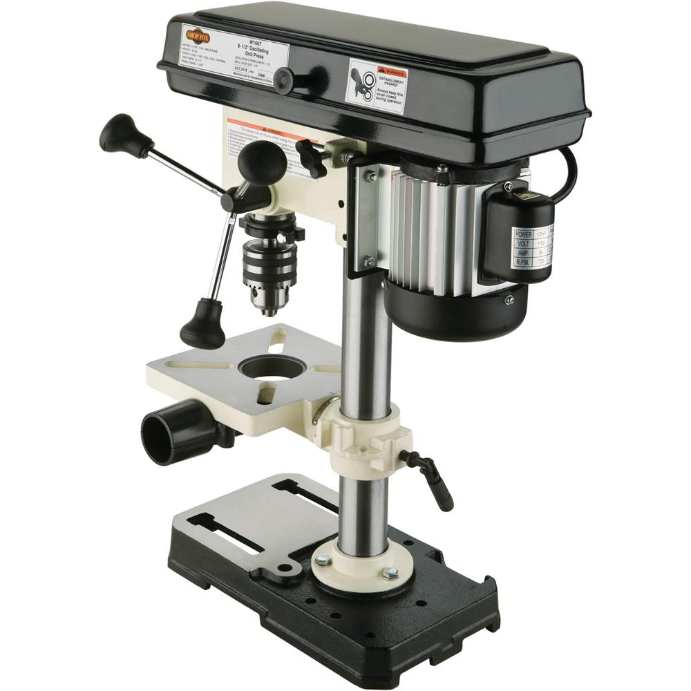 81/2" Benchtop Oscillating Drill Press at