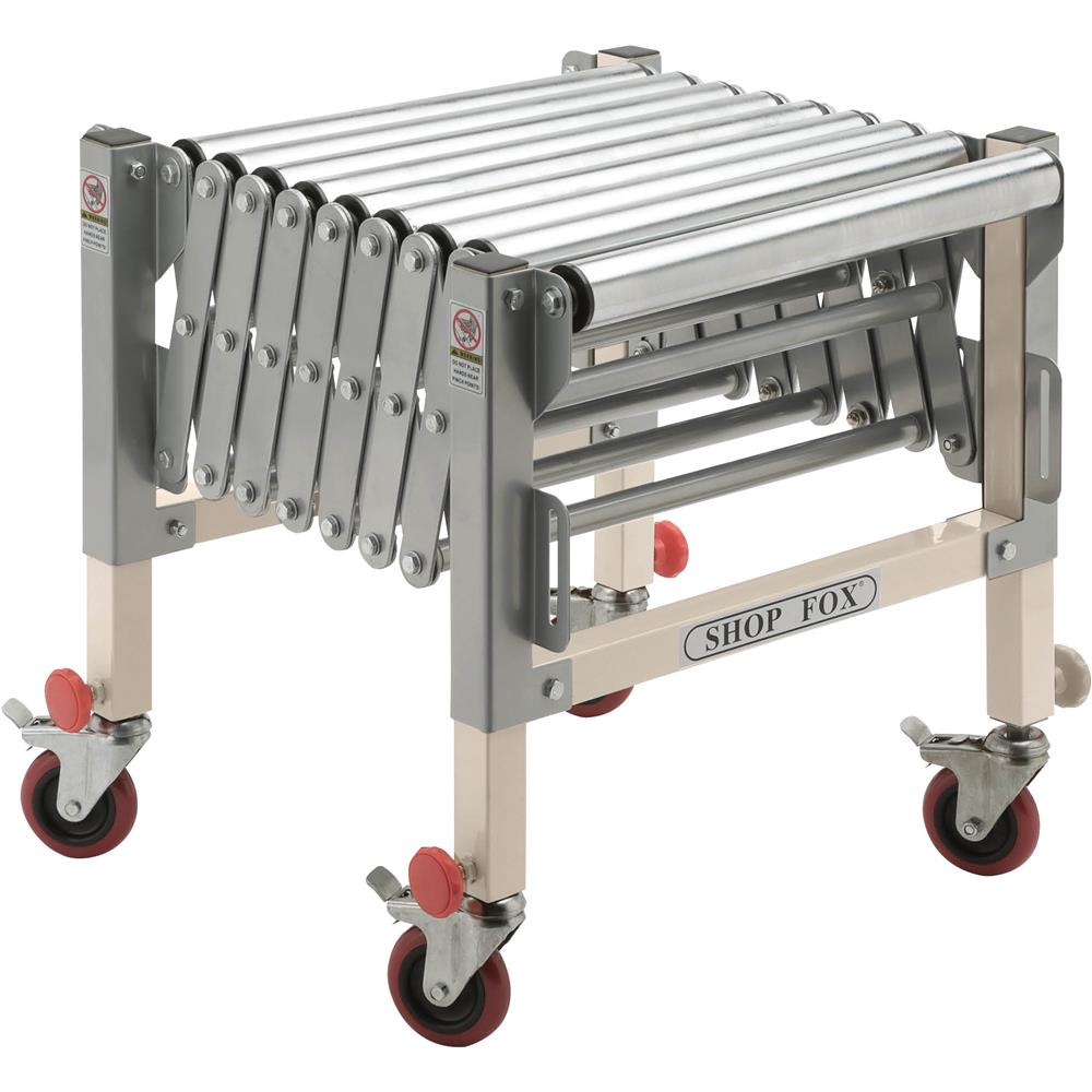 Shop Fox W1732 - Adjustable Roller Table - Grizzly Industrial, Inc.