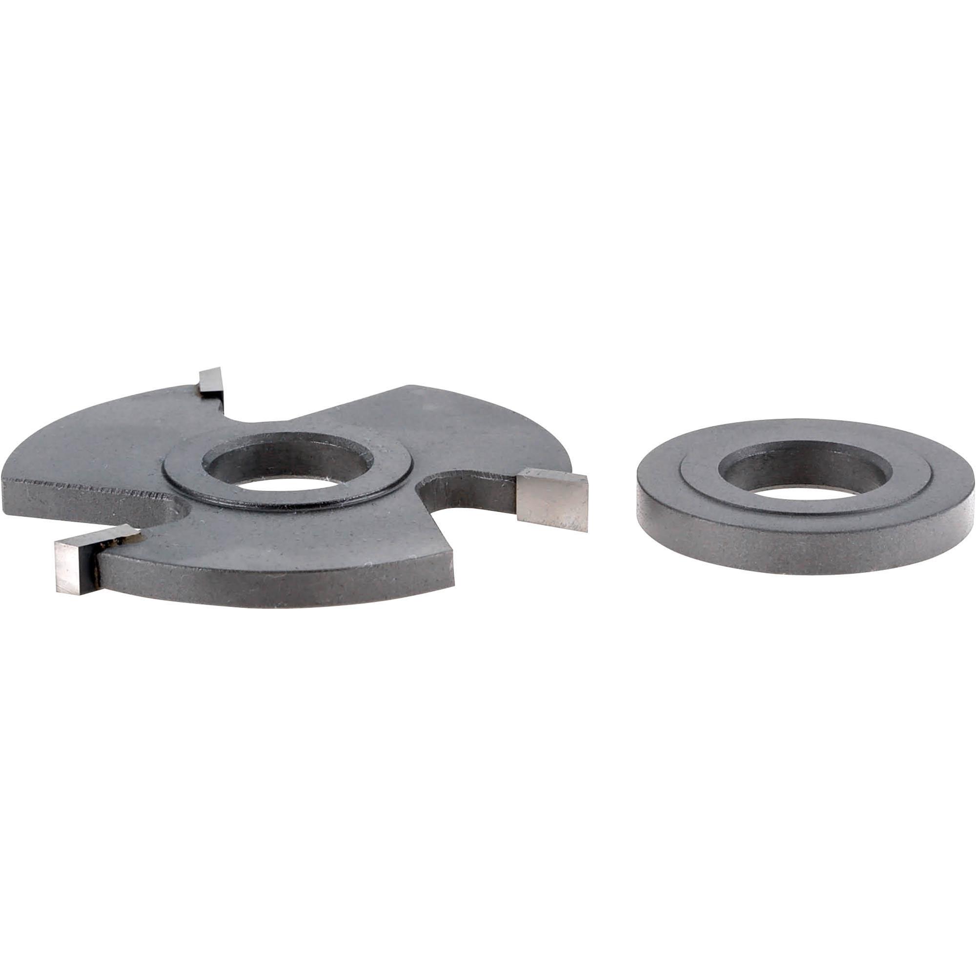 Optional 1/2" Tongue Depth Cutter & Spacer Set Grizzly Industrial