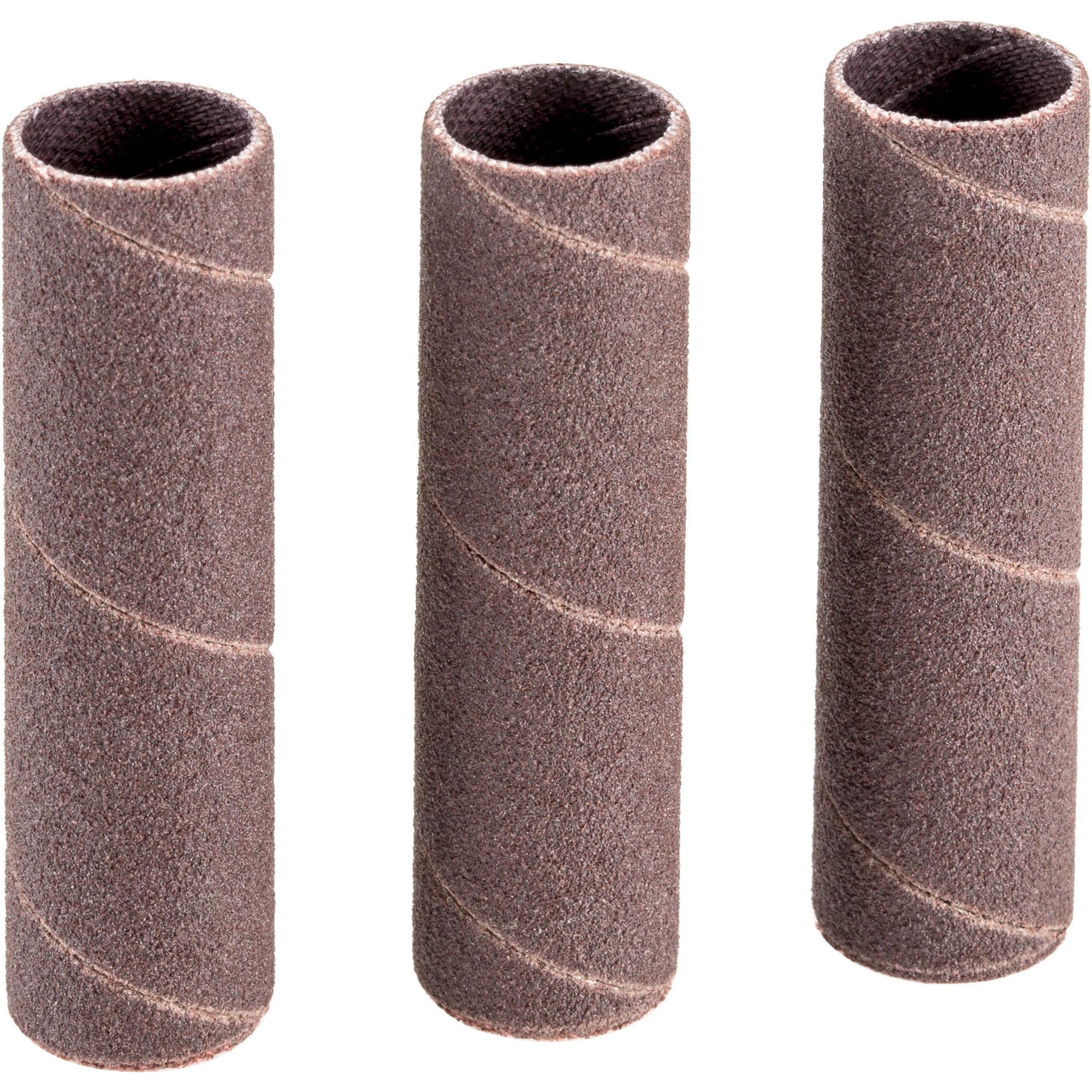 1/2" Dia. x 2" A/O Hard Sanding Sleeve, 150 Grit, 3 pk. at