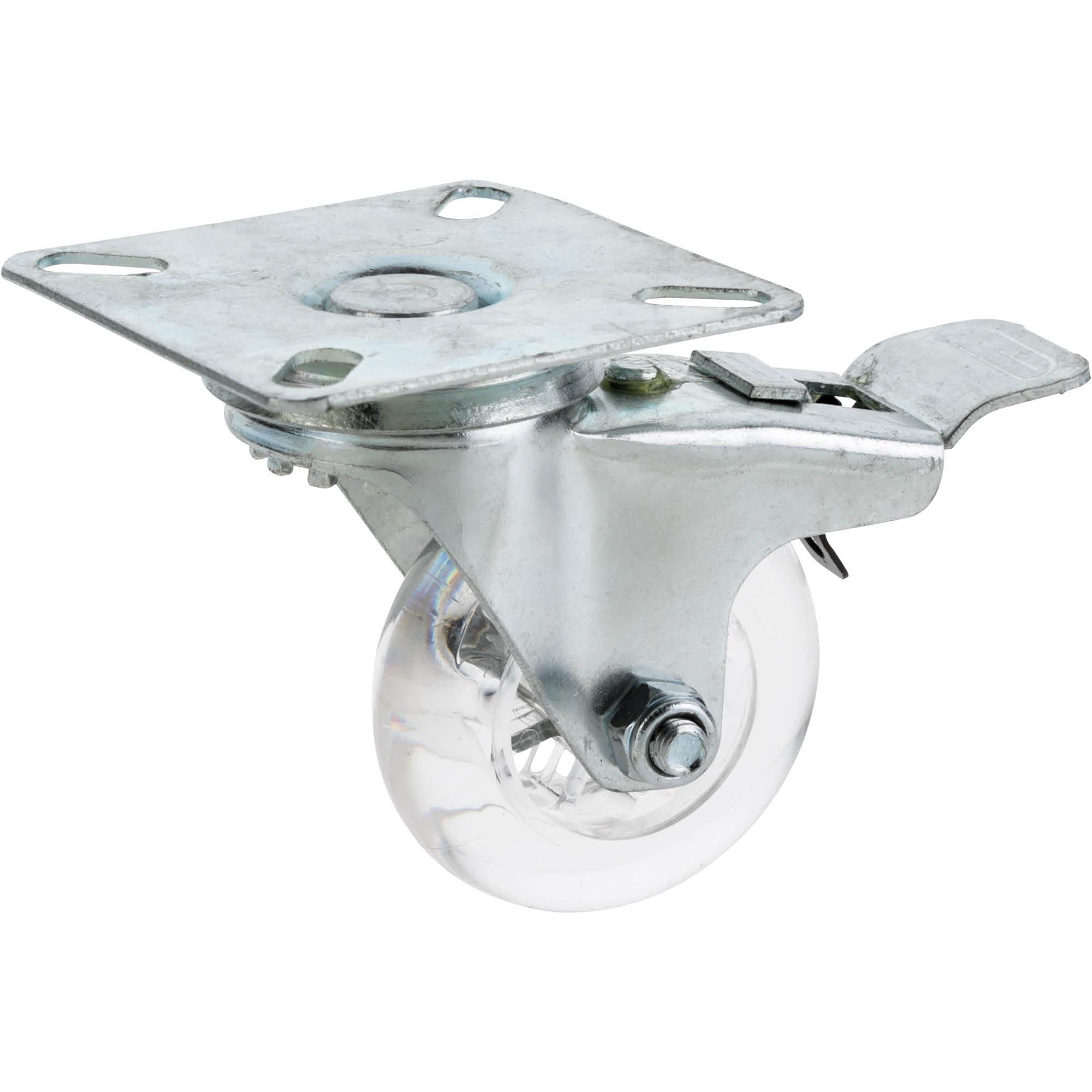 2" NonMarring Swivel Caster, Plate Mount with Lock Grizzly Industrial