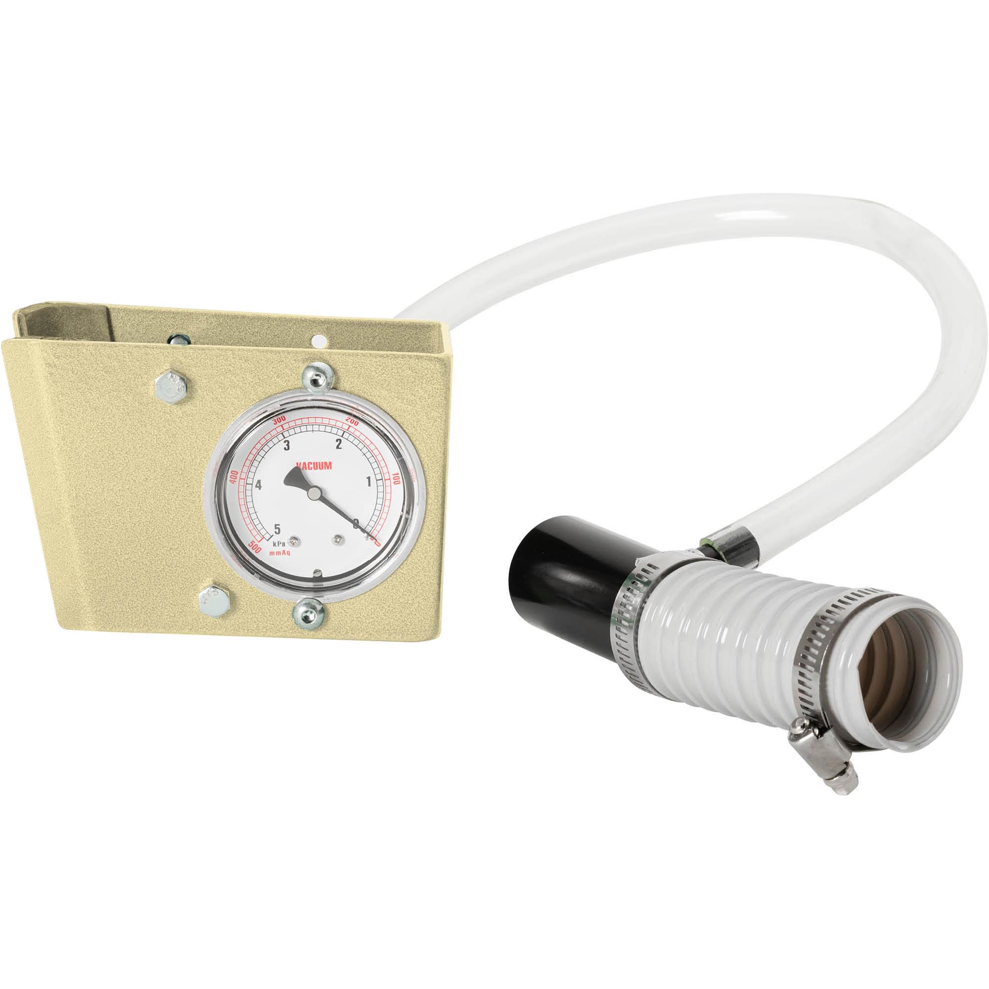 Negative Pressure Gauge Kit Grizzly Industrial