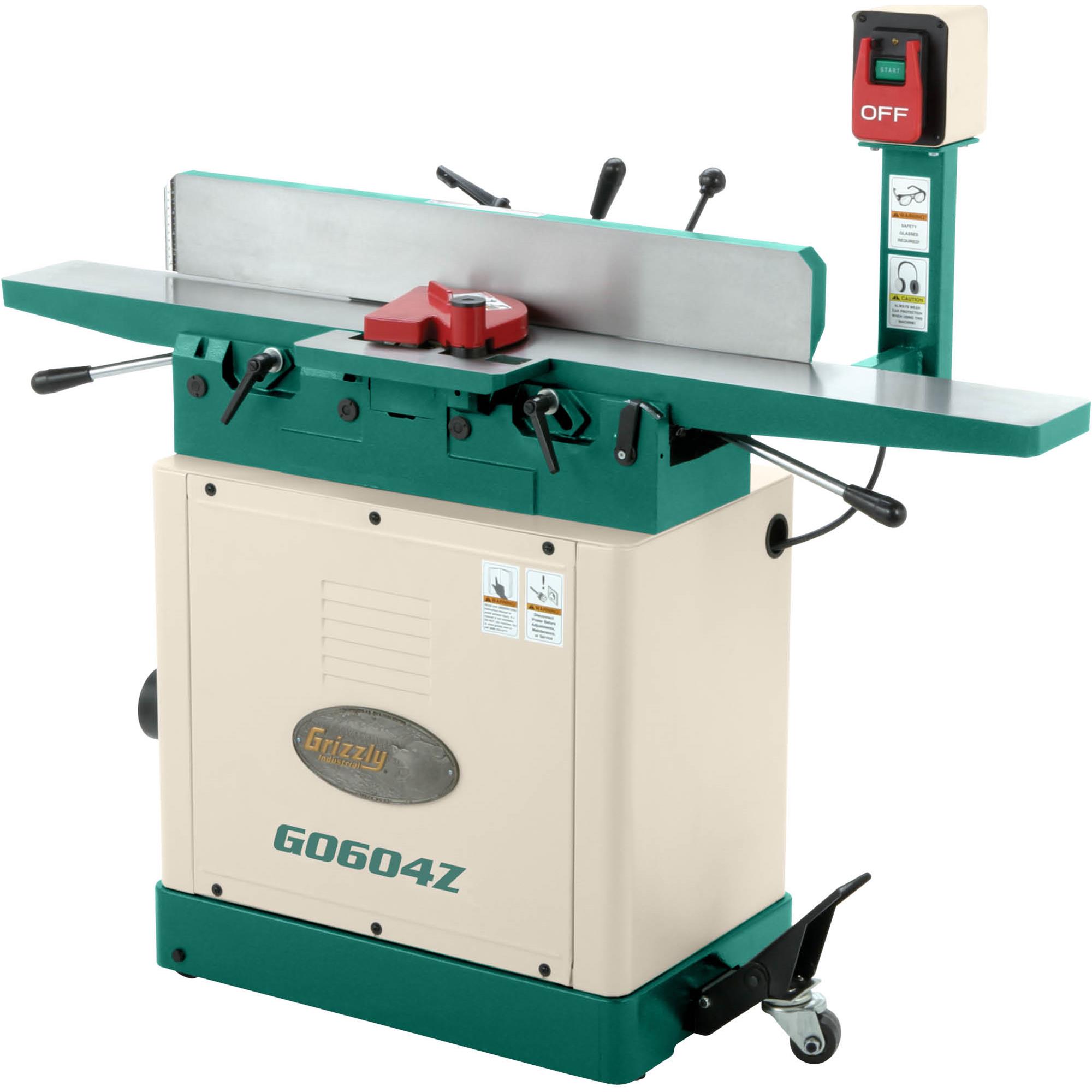 6" Jointer with Spiral Cutterhead Grizzly Industrial