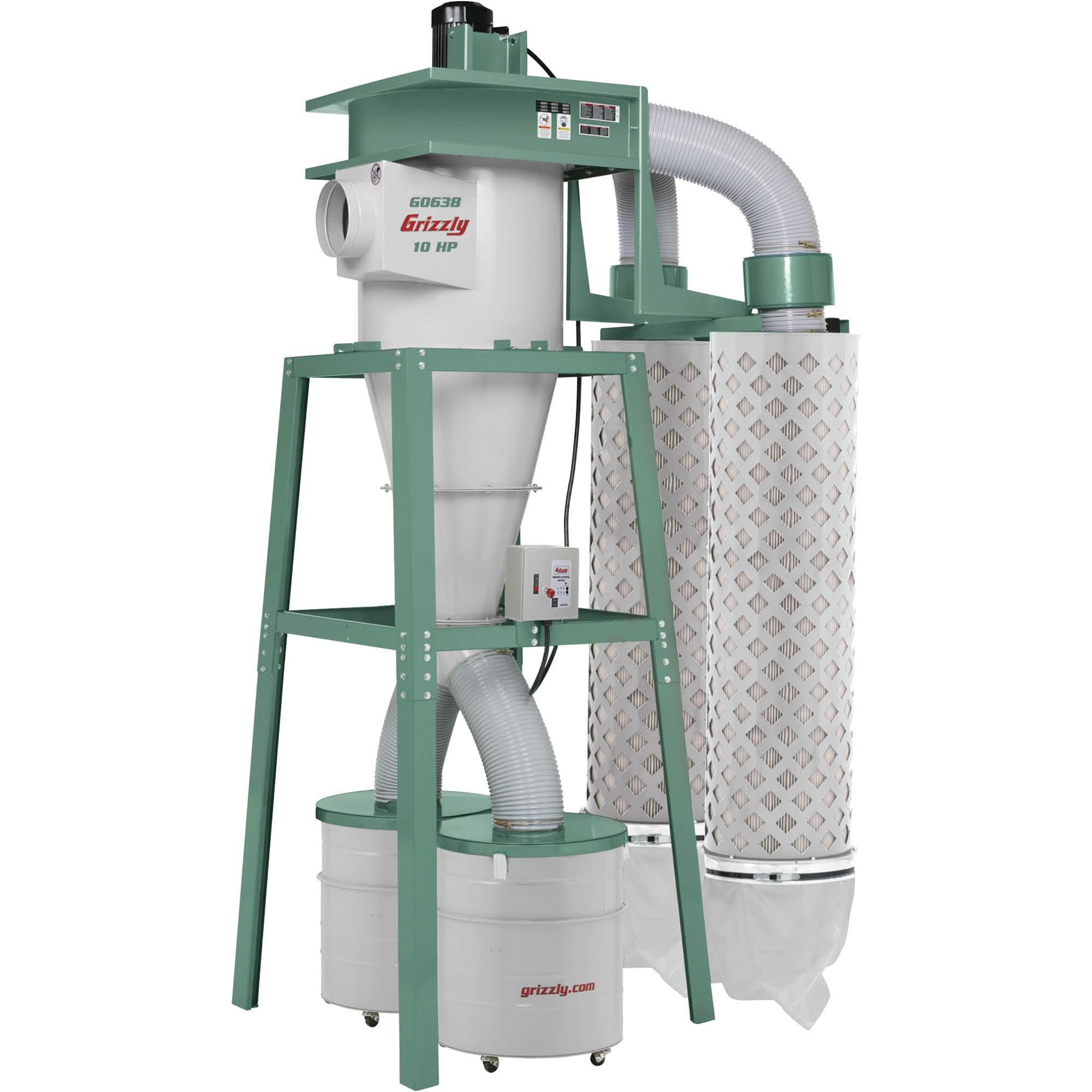 10 HP 3Phase Cyclone Dust Collector at