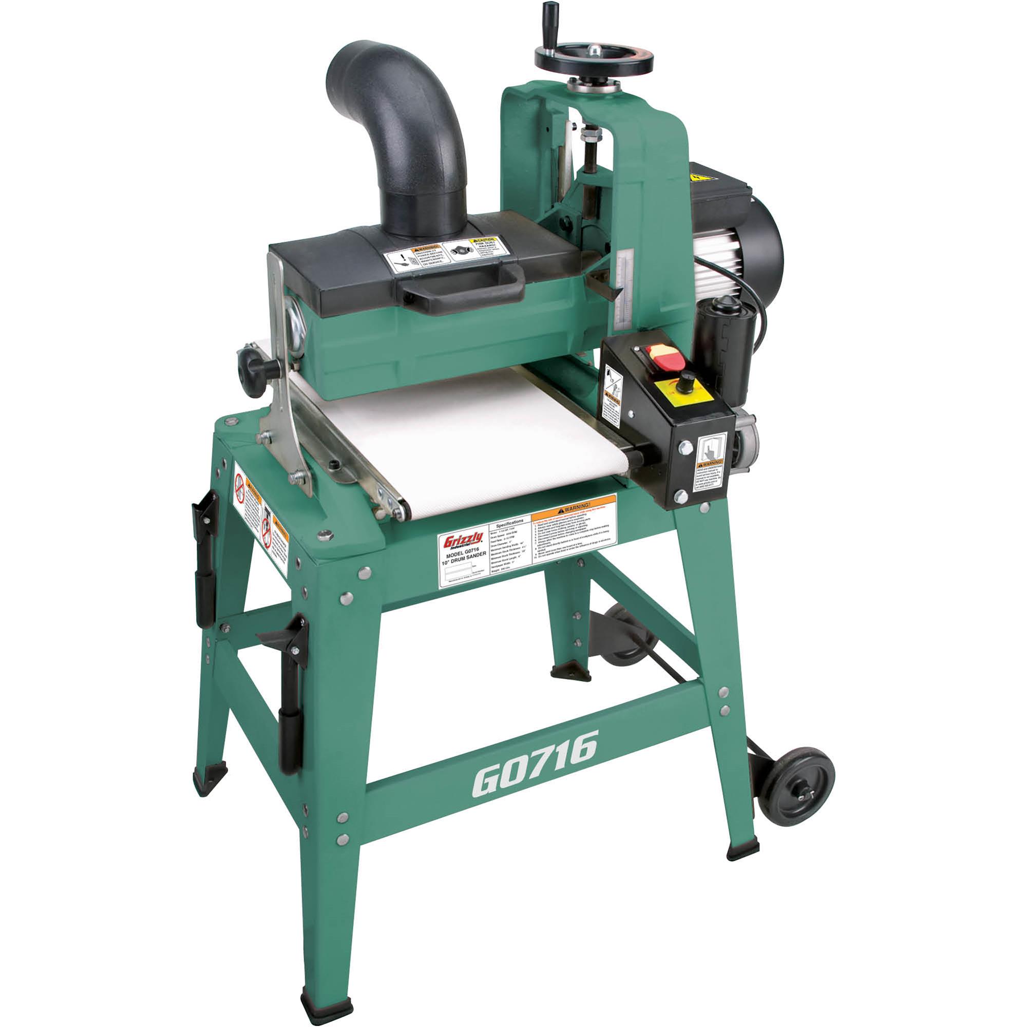 10" 1 HP Drum Sander at
