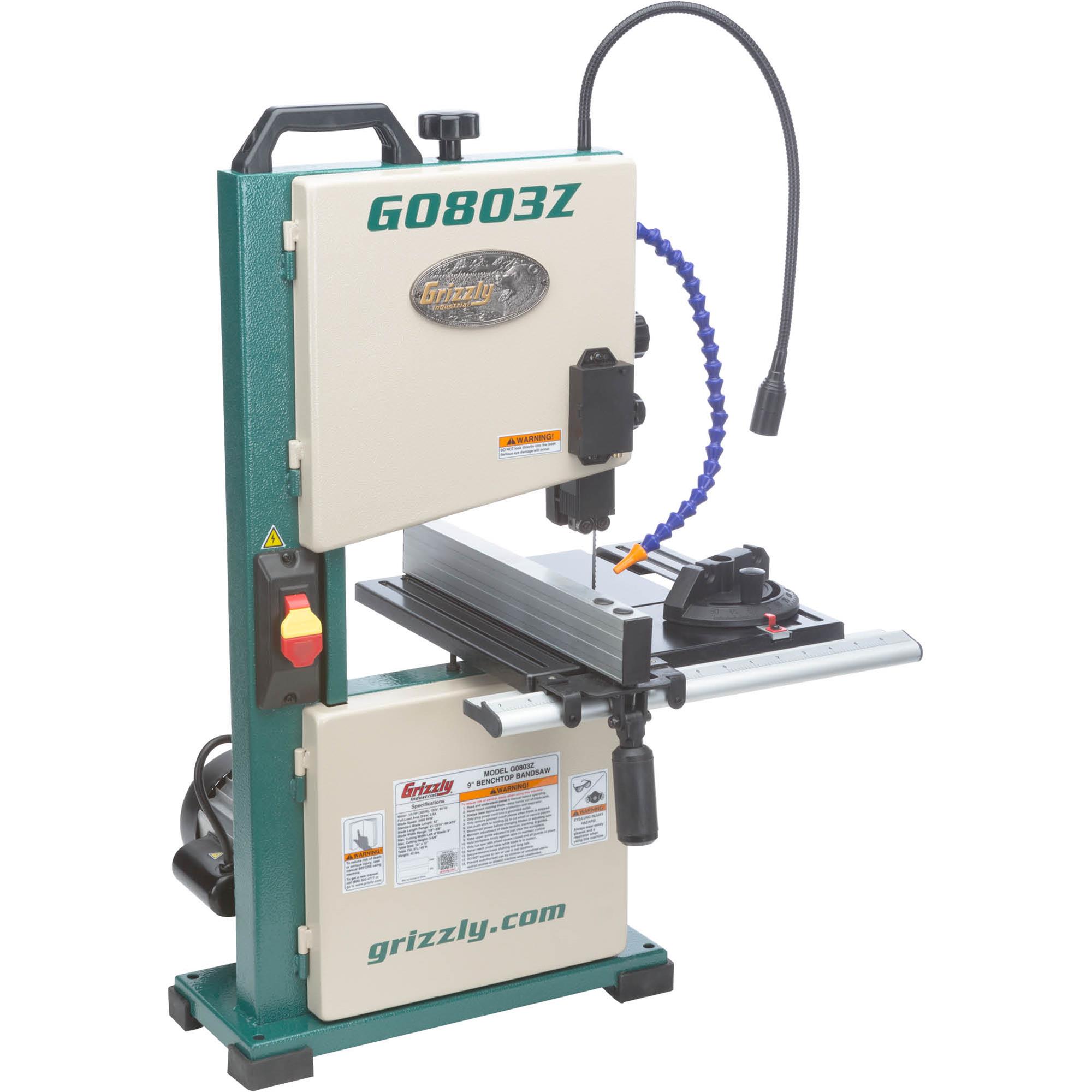 9" Benchtop Bandsaw with Laser Guide at