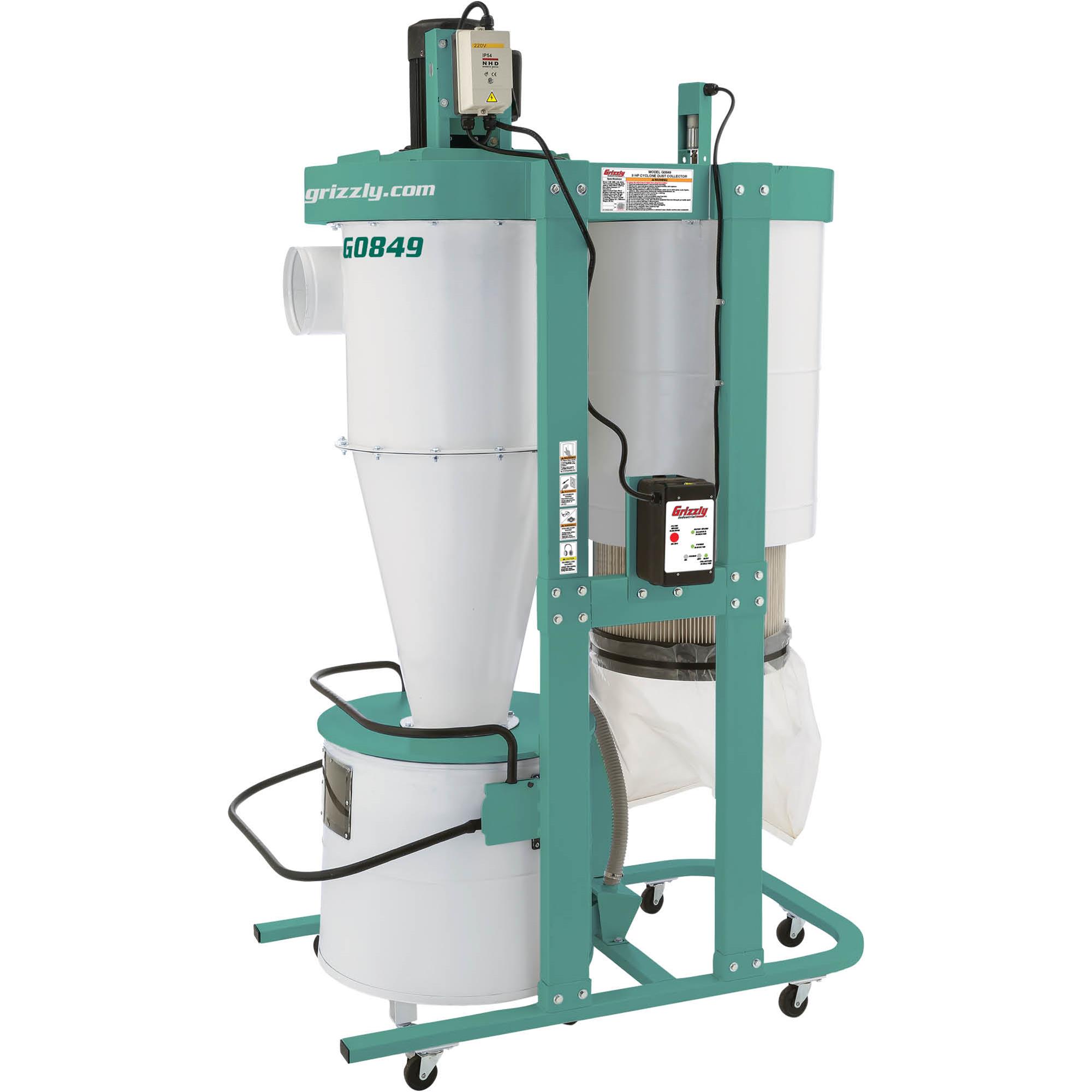 Dust collector cyclone 3hp