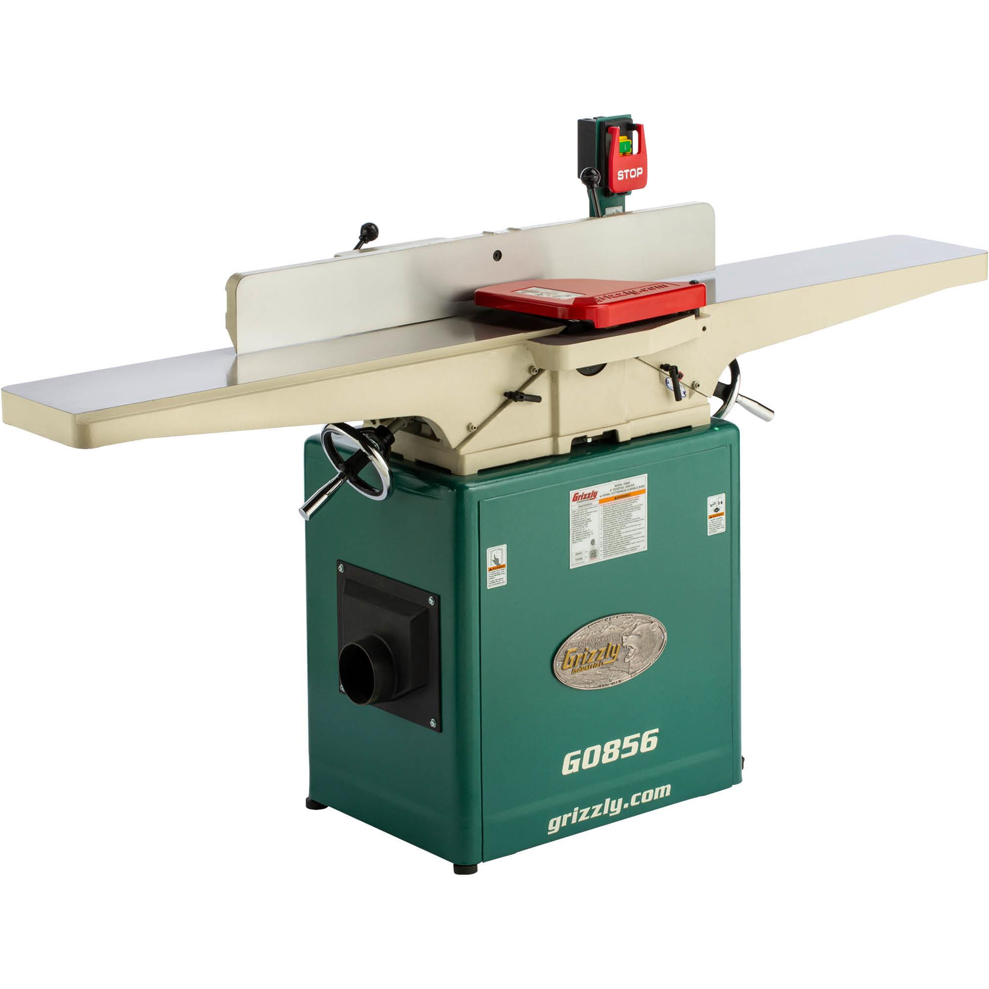8" x 72" Jointer with Helical Cutterhead & Mobile Base at