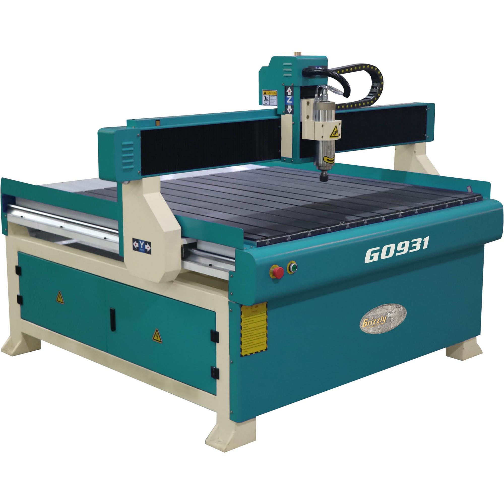 47" x 47" CNC Router With TSlot Table at