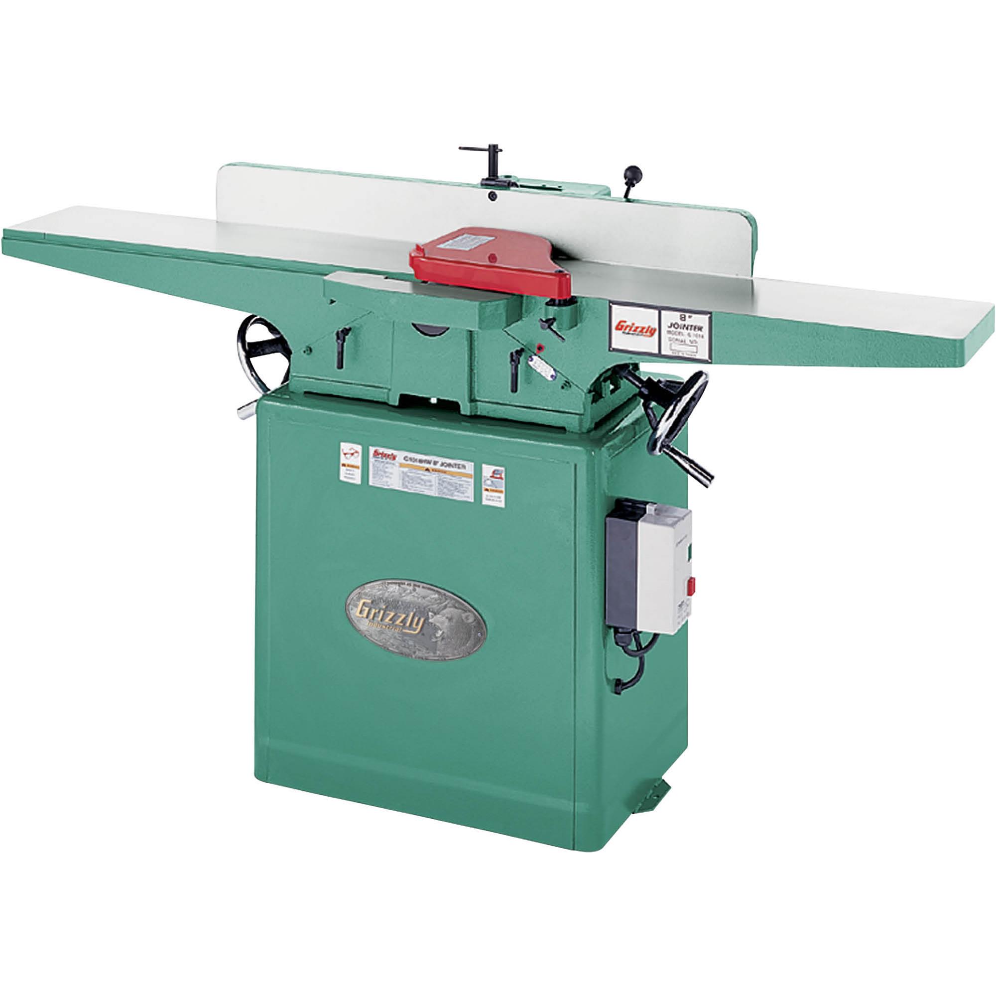 8" x 65" Super Jointer w/ Handwheels Grizzly Industrial