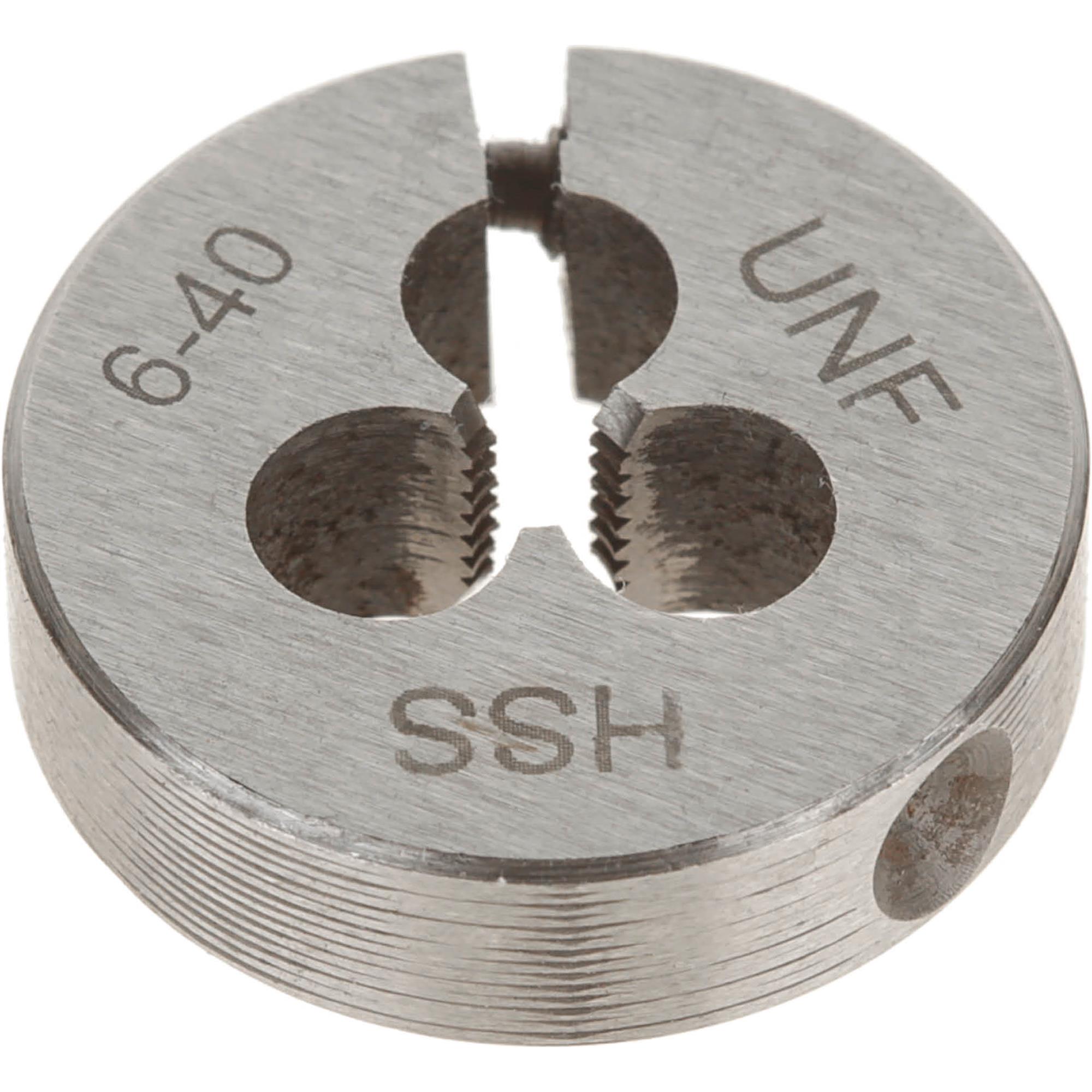 HSS Round Adjustable Split Die 640 x 13/16" at