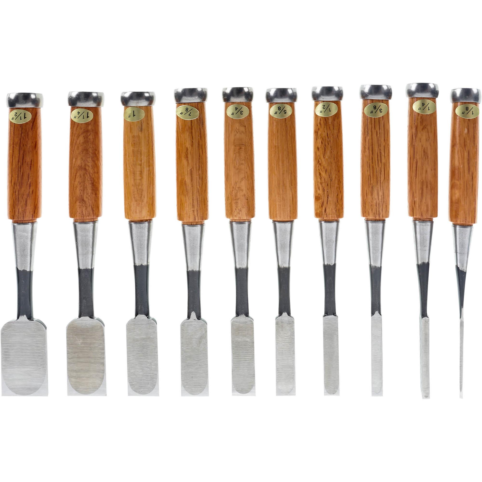 Japanese Chisels 10 pc. Set Grizzly Industrial