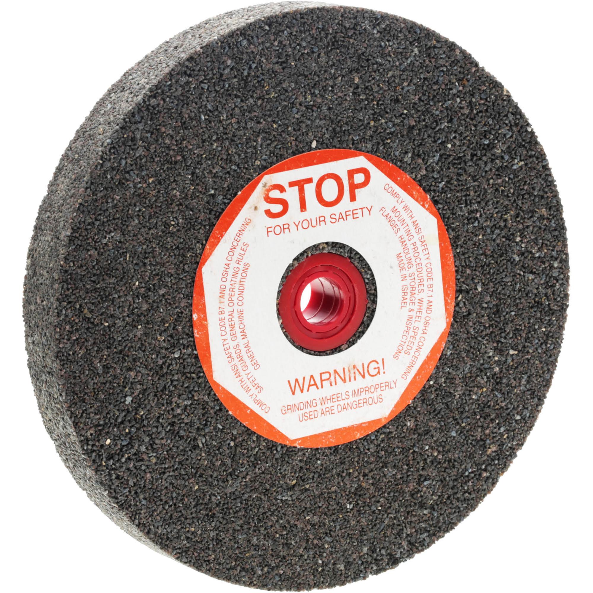 A/O 6" x 3/4" x 1" Grinding Wheel, Type 1, 24 Grit Grizzly Industrial