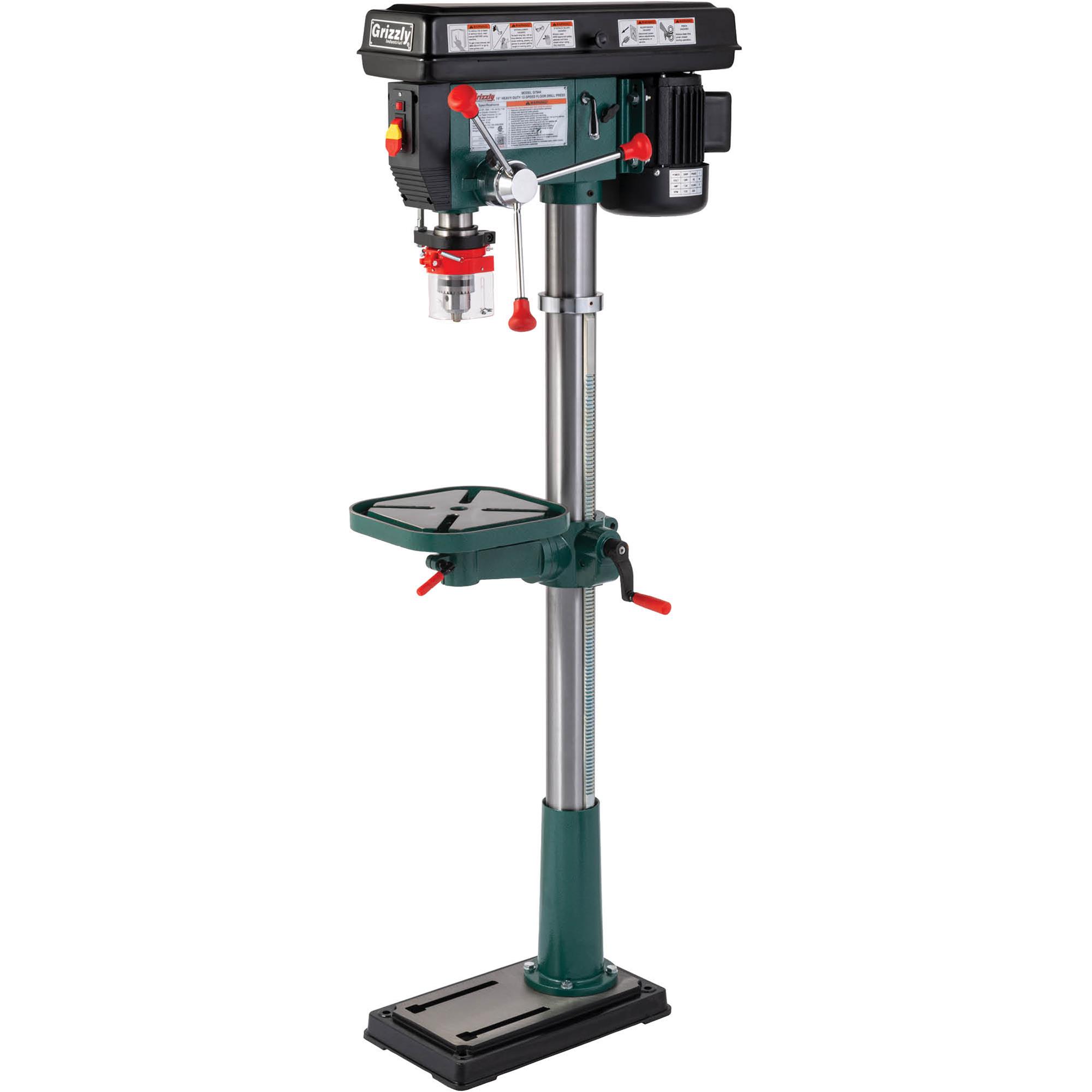 14" HeavyDuty Floor Drill Press Grizzly Industrial