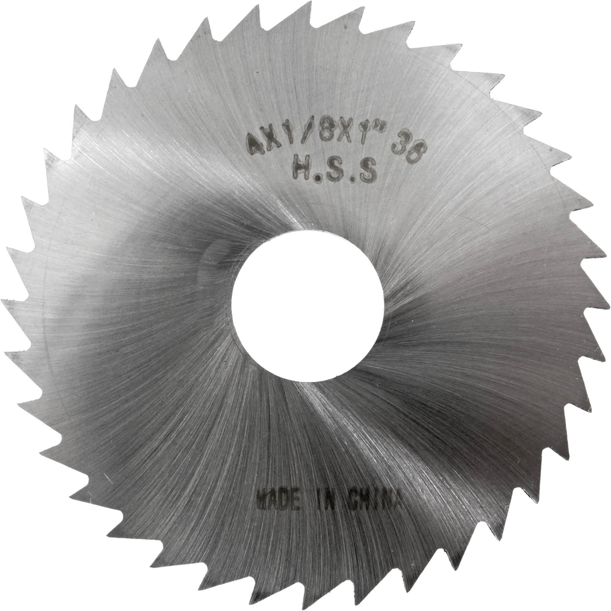 HSS Slitting Saws 4" x 1/8" x 1" 36T Grizzly Industrial