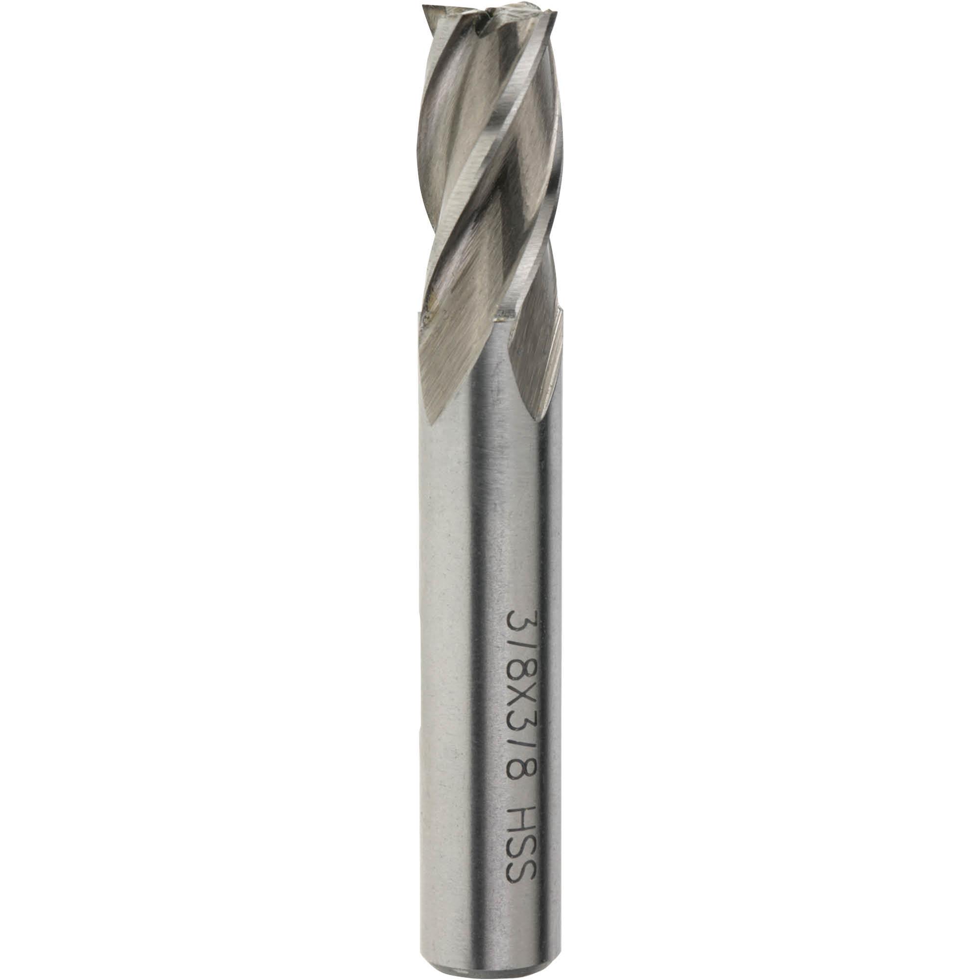 Multi Flute End Mills 3/8" Dia. Grizzly Industrial