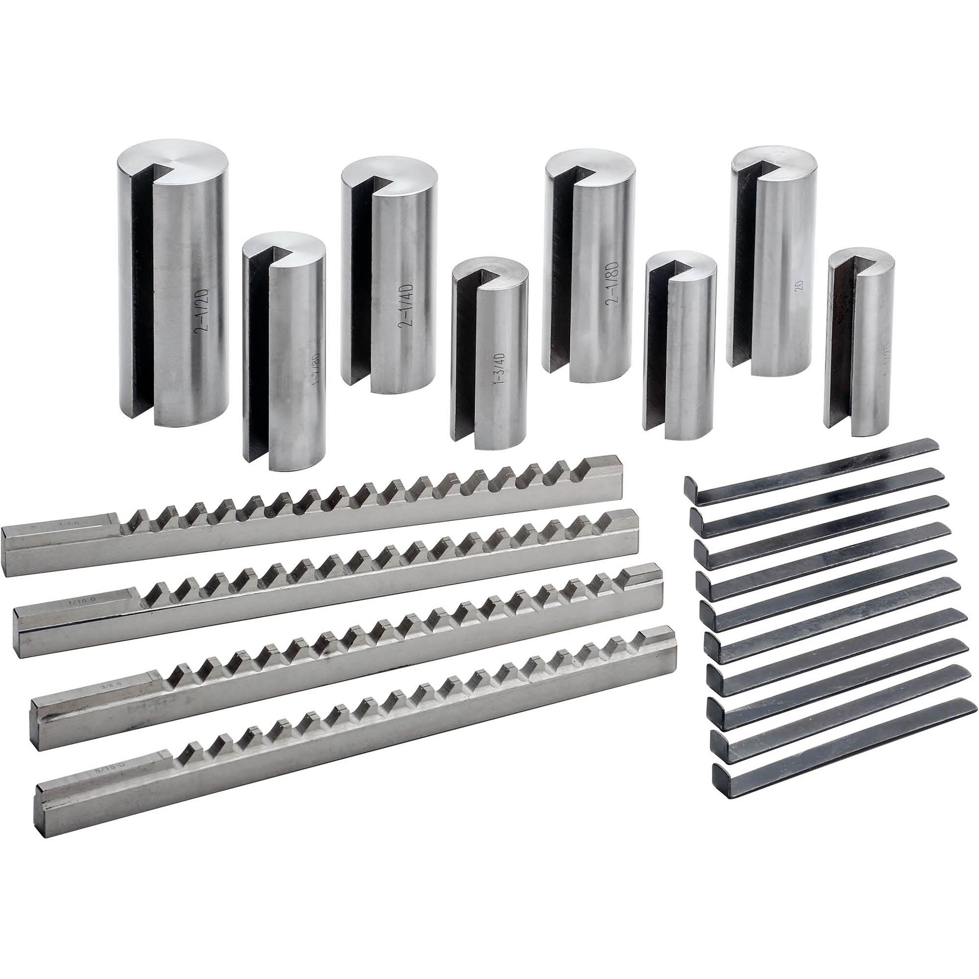 Keyway Broach Sets 22 pc. HSS at