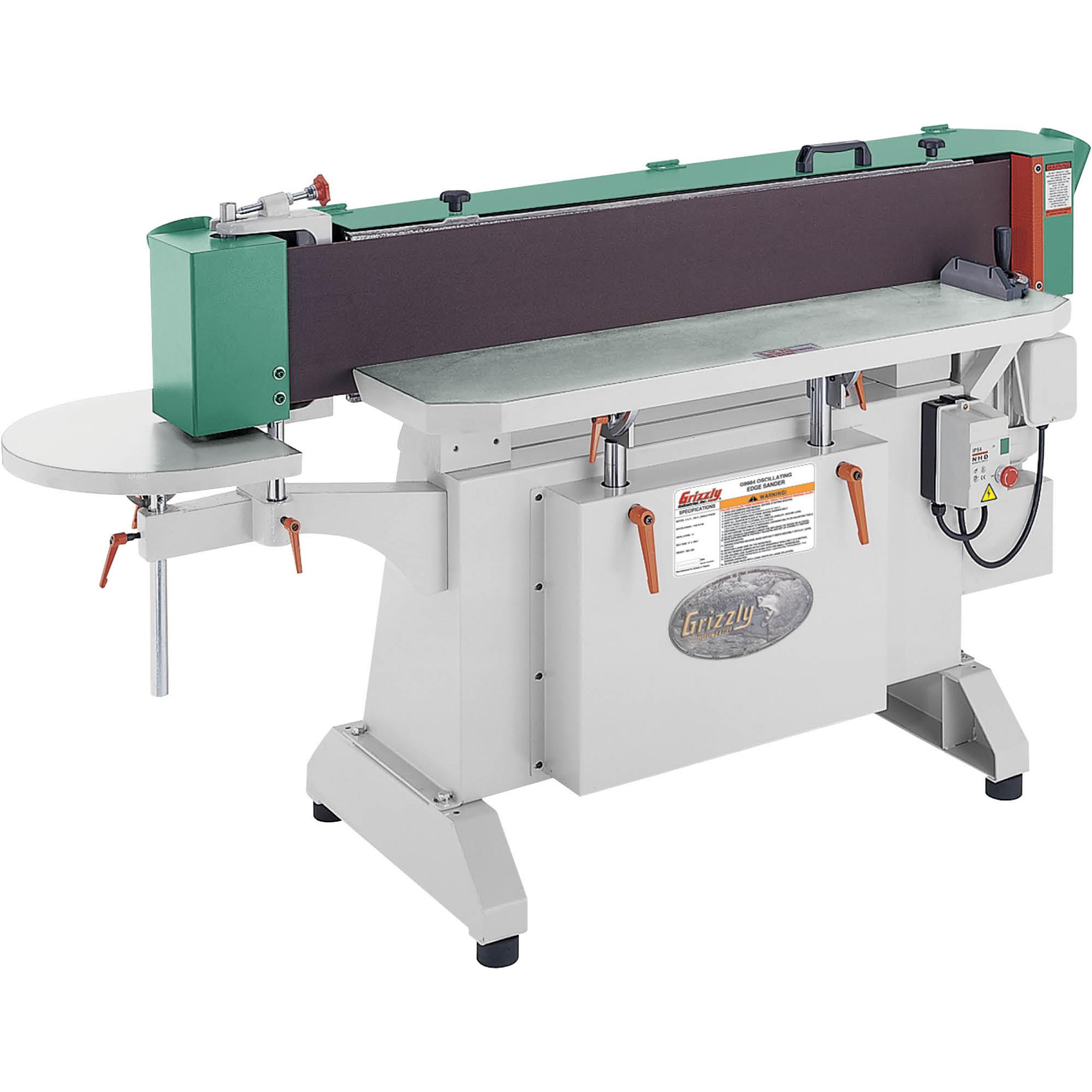 9" x 1381/2" Industrial Oscillating Edge Sander at