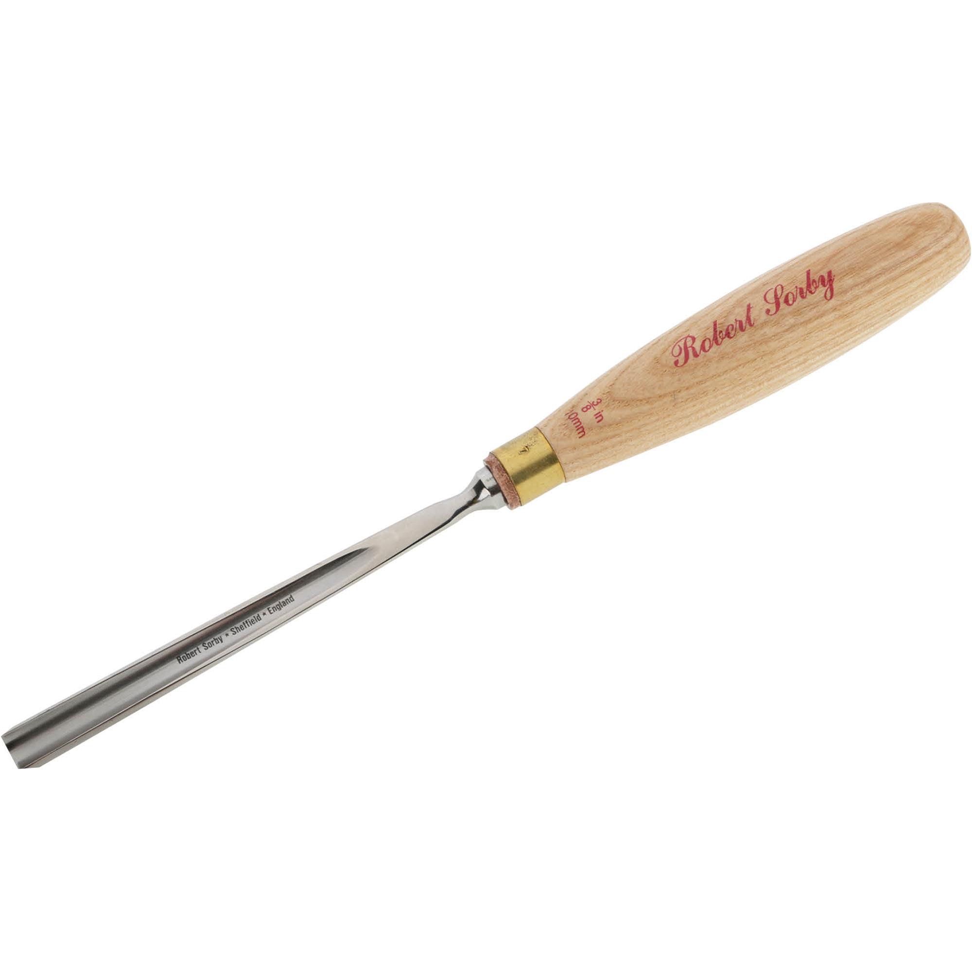 Straight Gouge Woodcarving Chisel 9 Sweep 3/8 Inch at