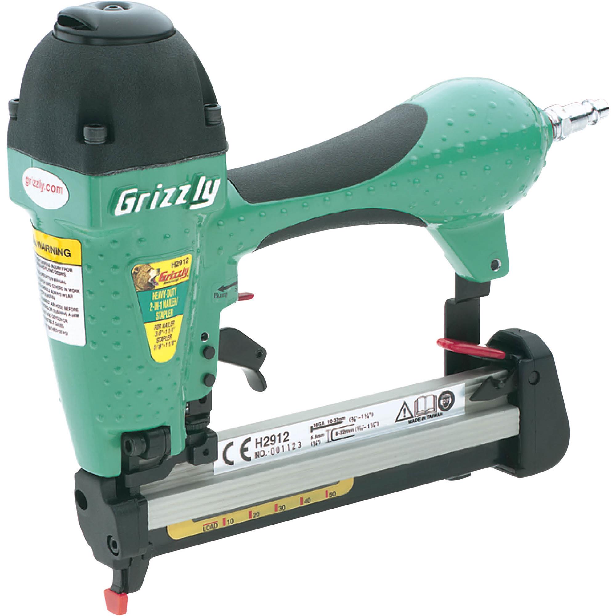 2In1 Pro Nailer/Stapler Kit Grizzly Industrial