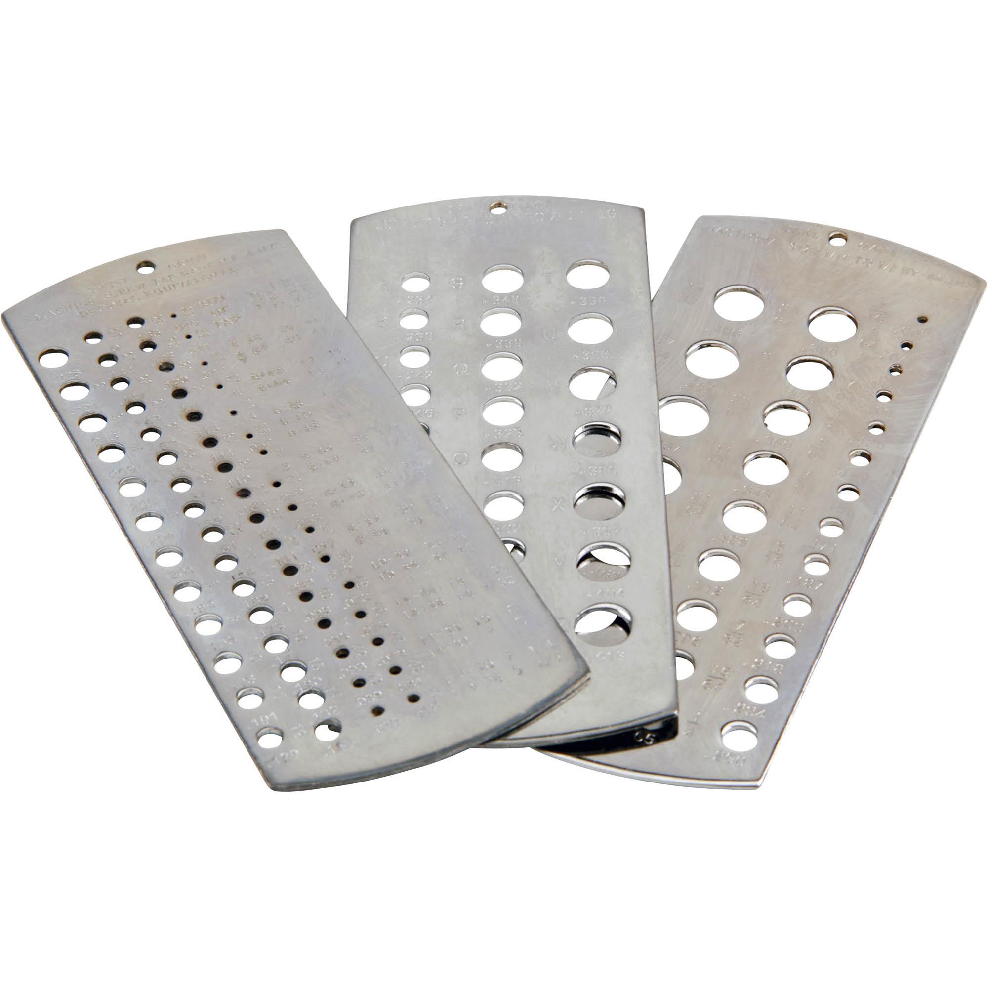 3 pc. Drill Gauge Set Grizzly Industrial