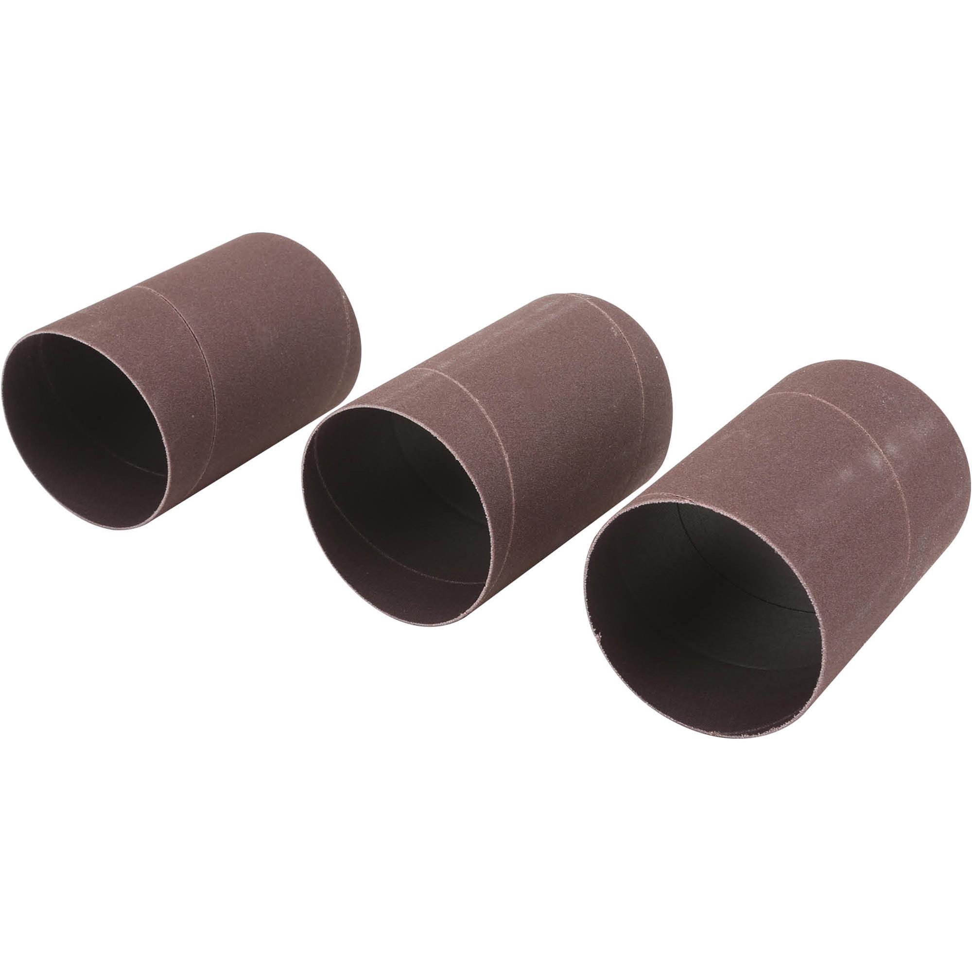 3" Dia. x 41/2" A/O Hard Sanding Sleeve, 150 Grit, 3 pk. Grizzly