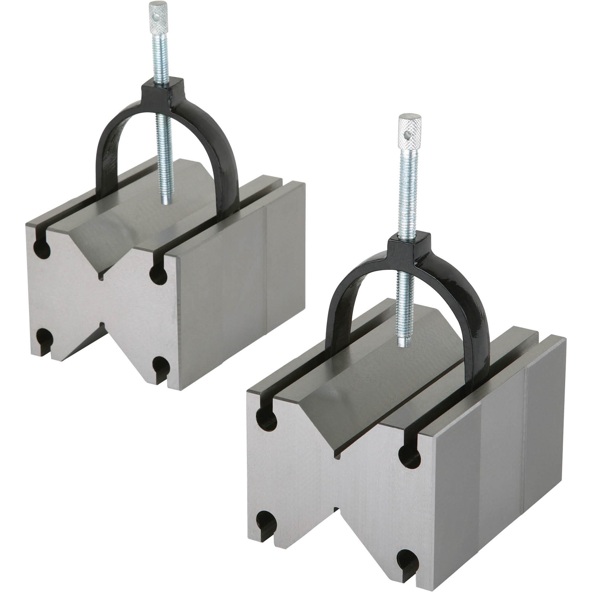 All Angle VBlocks with Clamp Large Grizzly Industrial