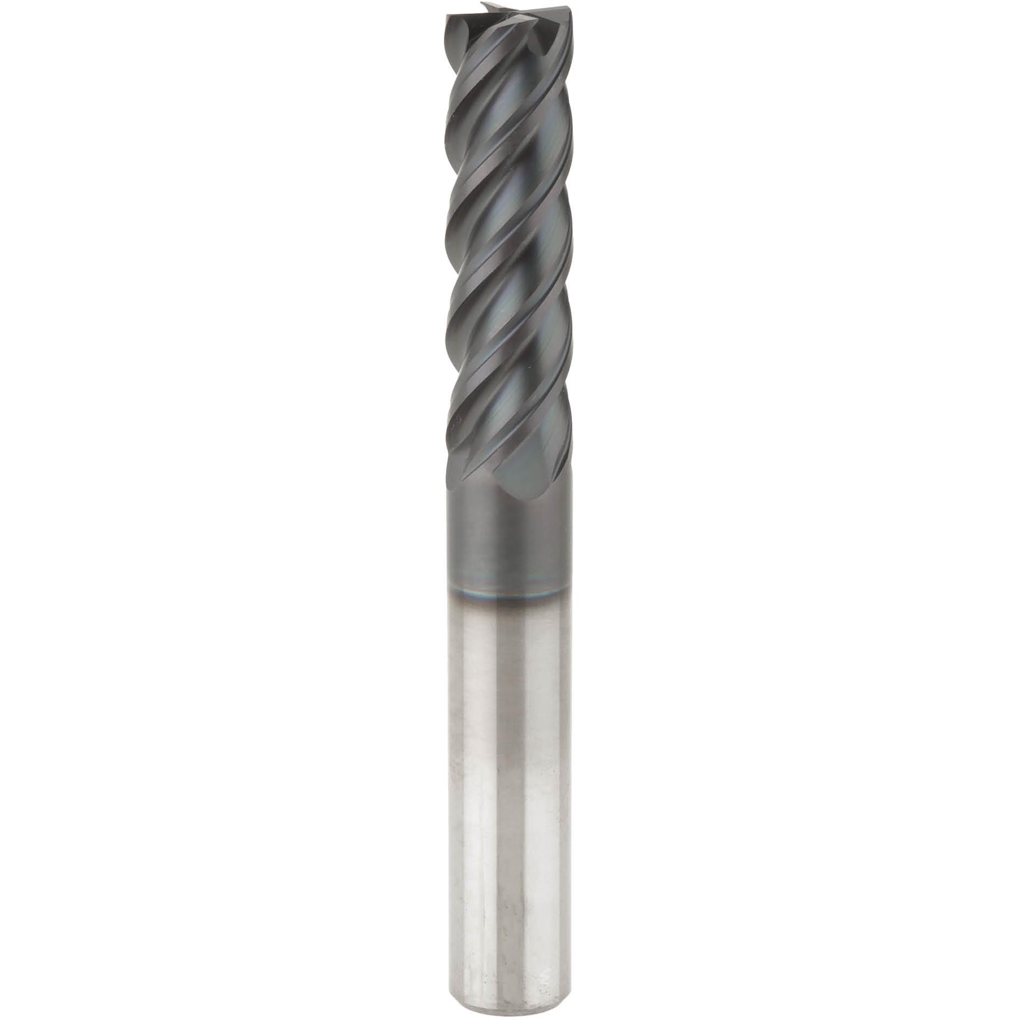 1/2" x 4" Super Carbide 4Flute End Mill at
