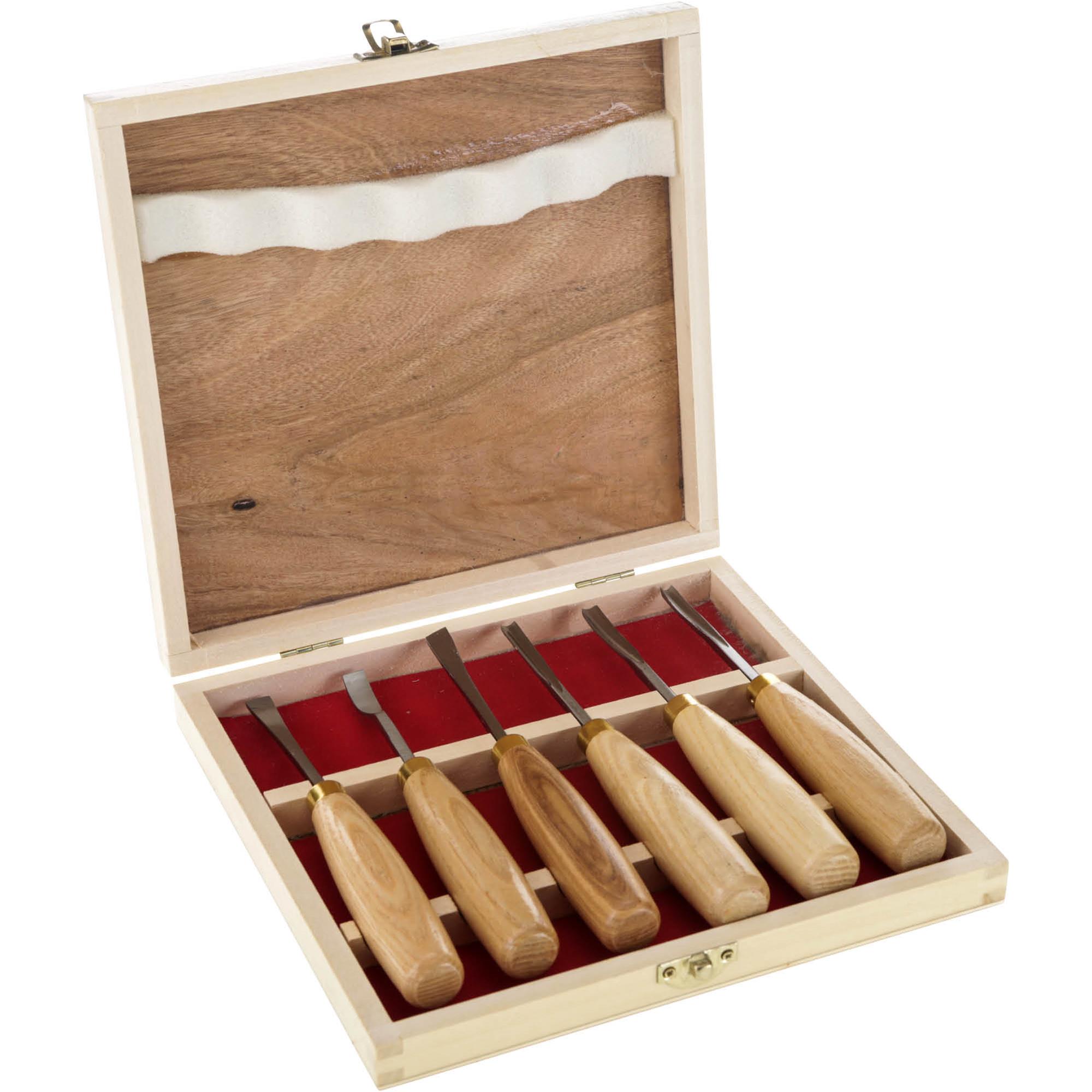 6 Pc. Gouge Chisel Set - Grizzly Industrial