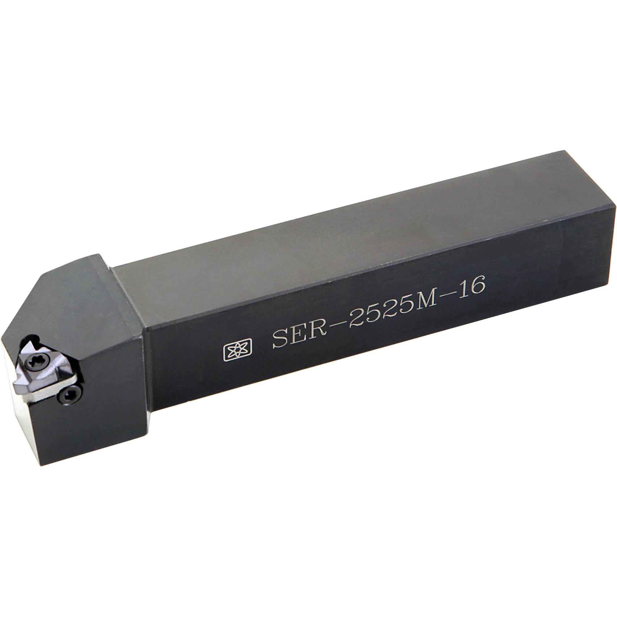 External Threading Tool Holder 25mm Sq., Righthand at