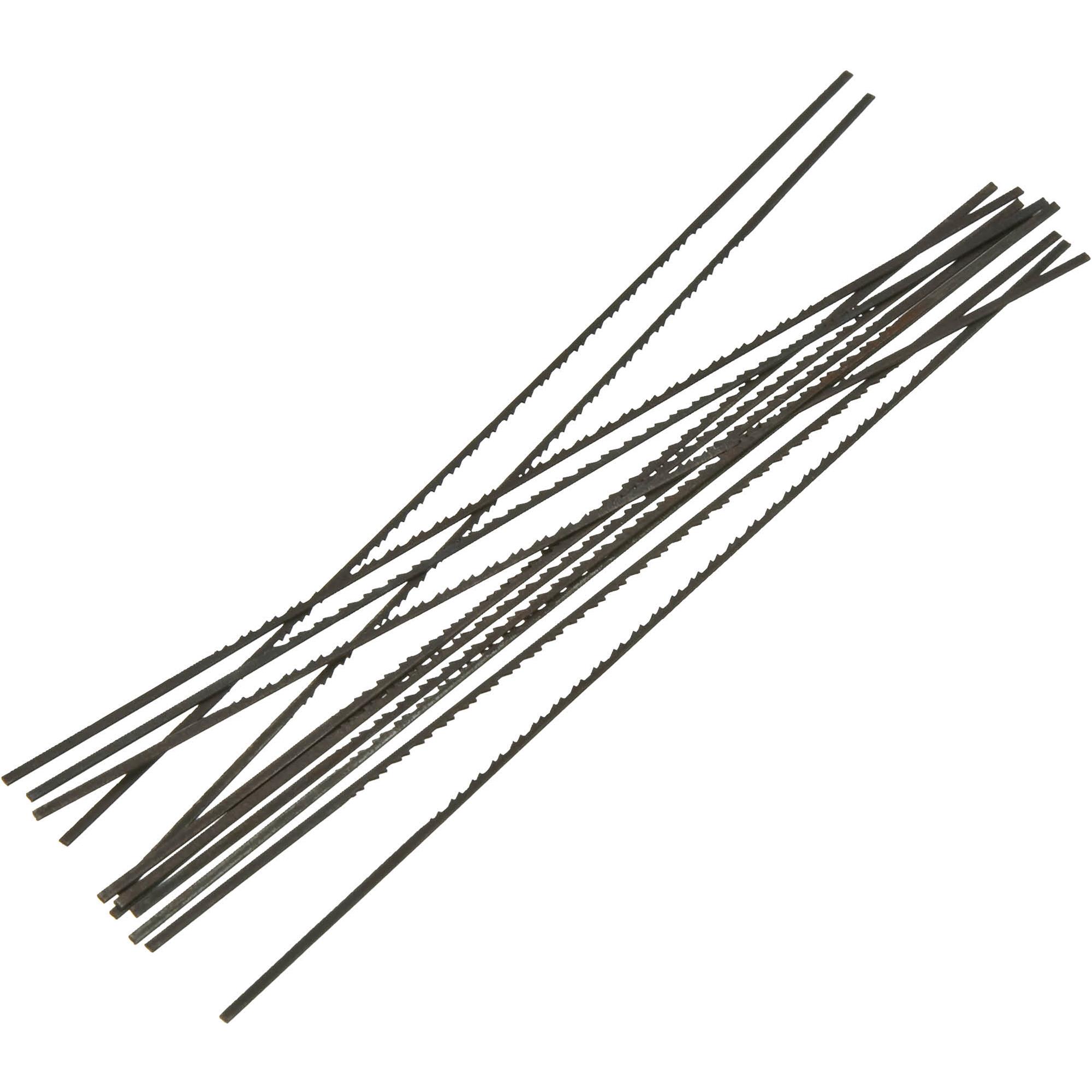 04 .048" 20 TPI Flat, Plain End Scroll Saw Blade, 12 pk. at