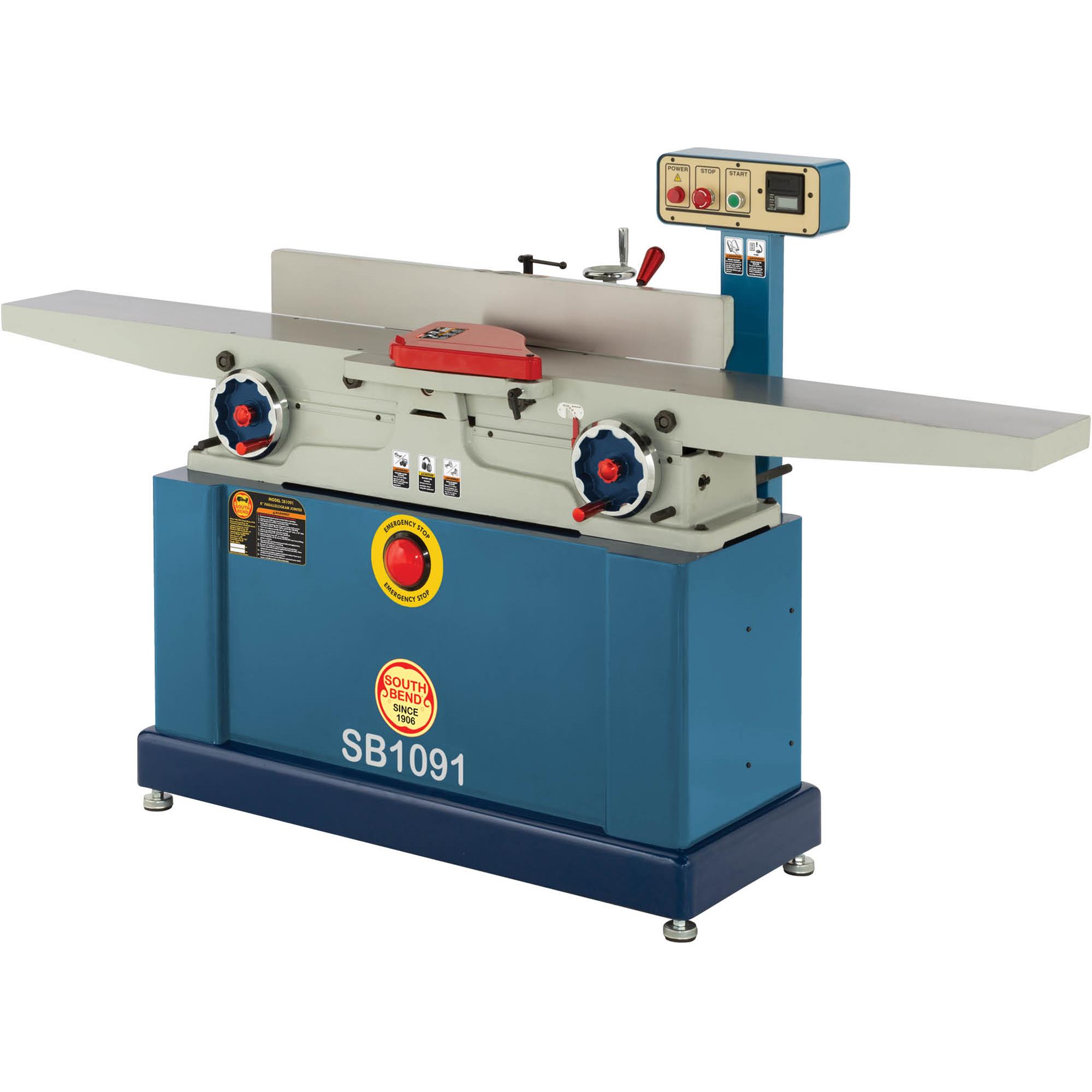8" Parallelogram Jointer with Helical Cutterhead at