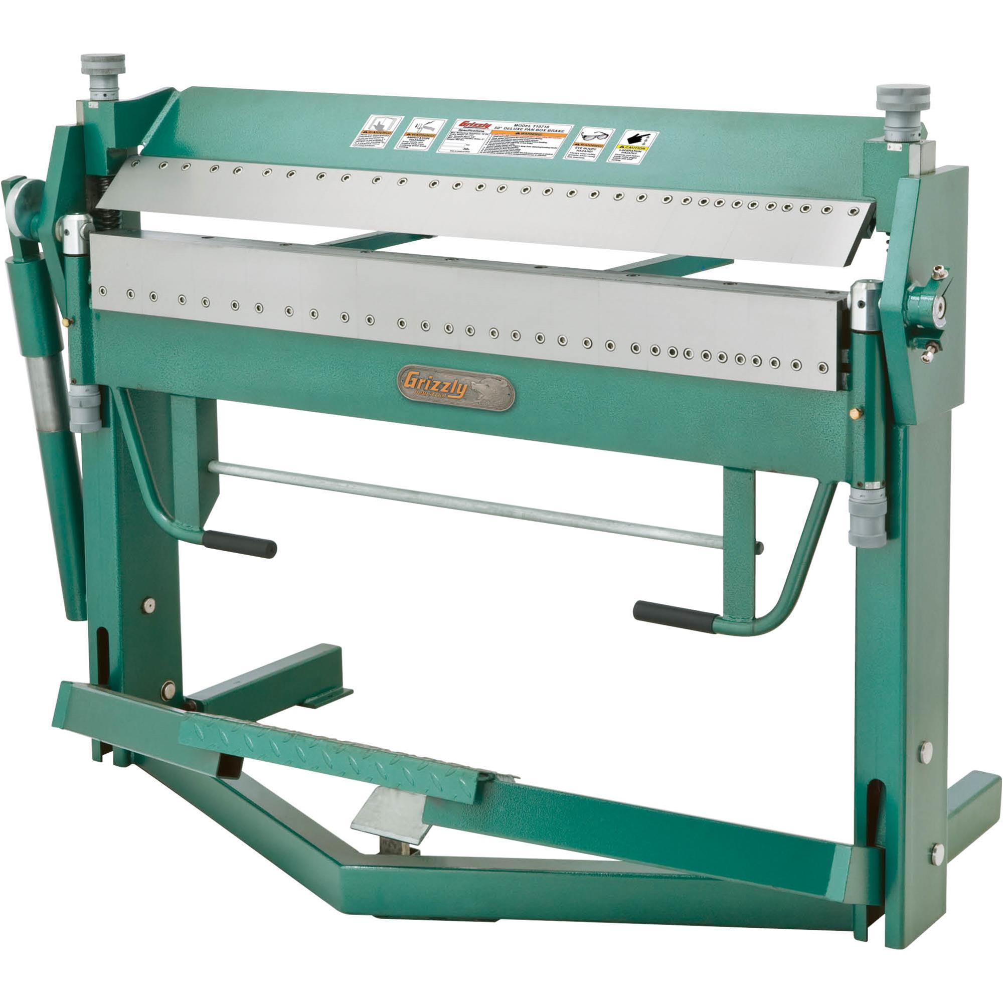 50" Deluxe Pan and Box Brake at