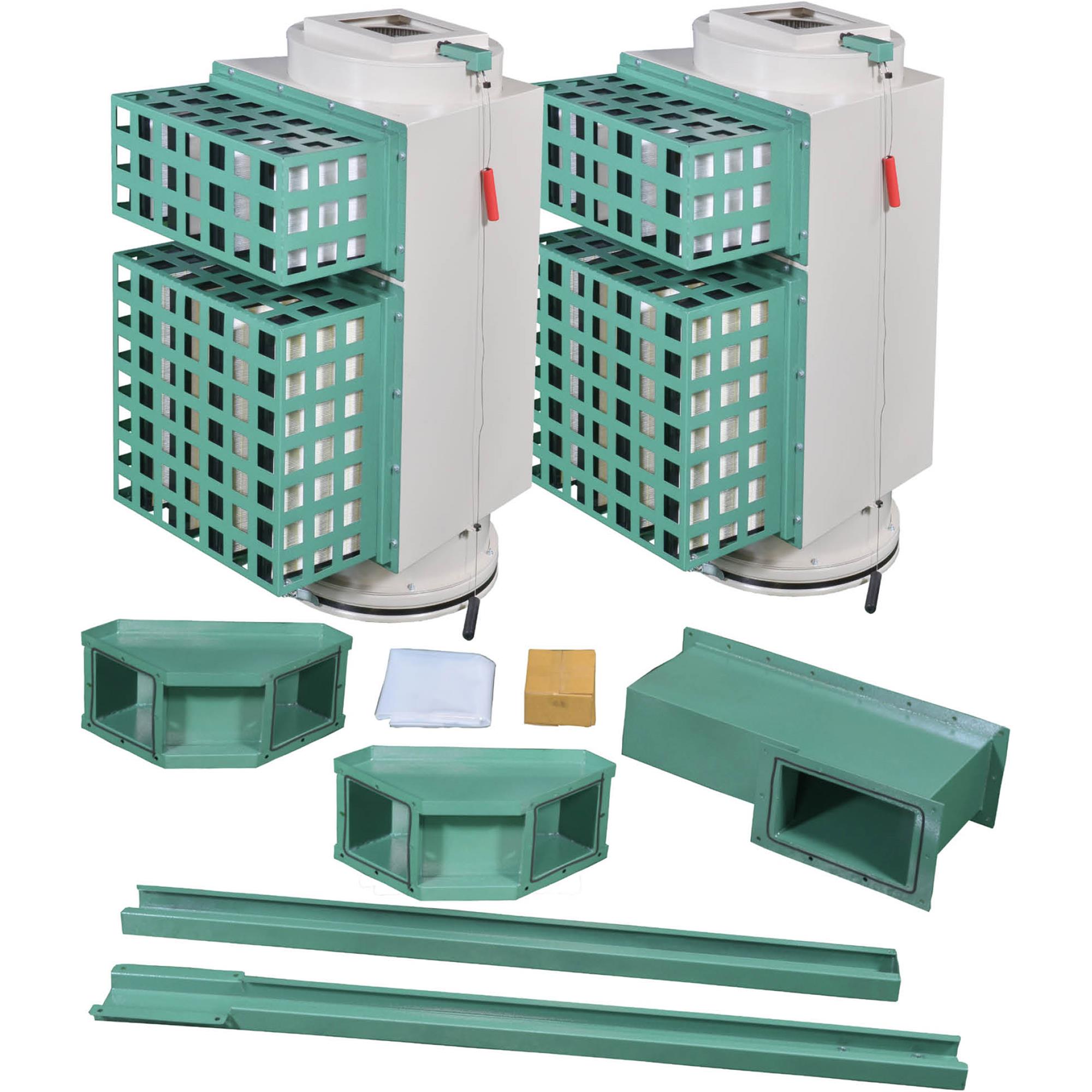 HEPA Filter Kit for G0637 Dust Collector Grizzly Industrial