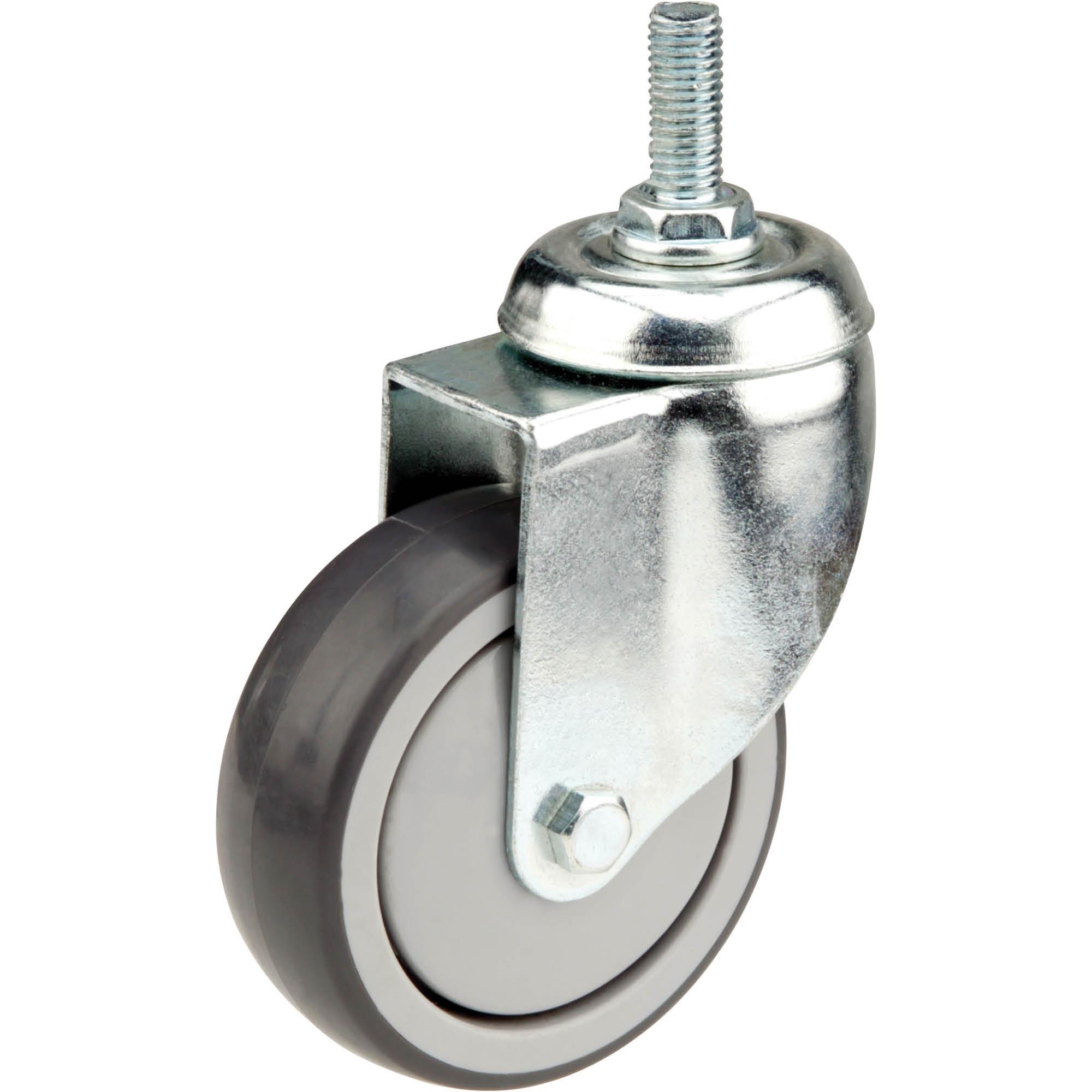 4" Post Mount Swivel Caster Grizzly Industrial