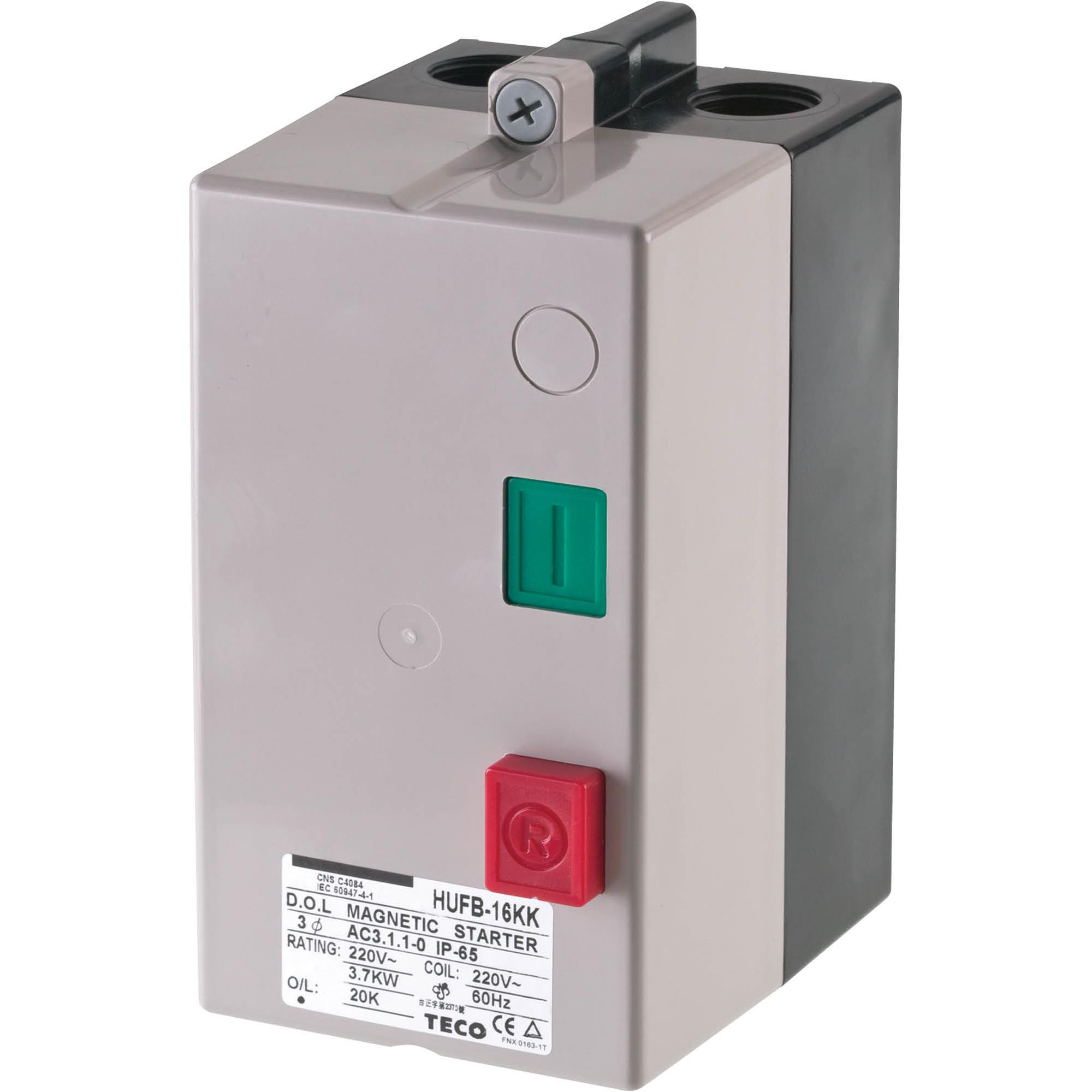 Switch, 3Phase, 220V Only, 2 HP, 7.210A at