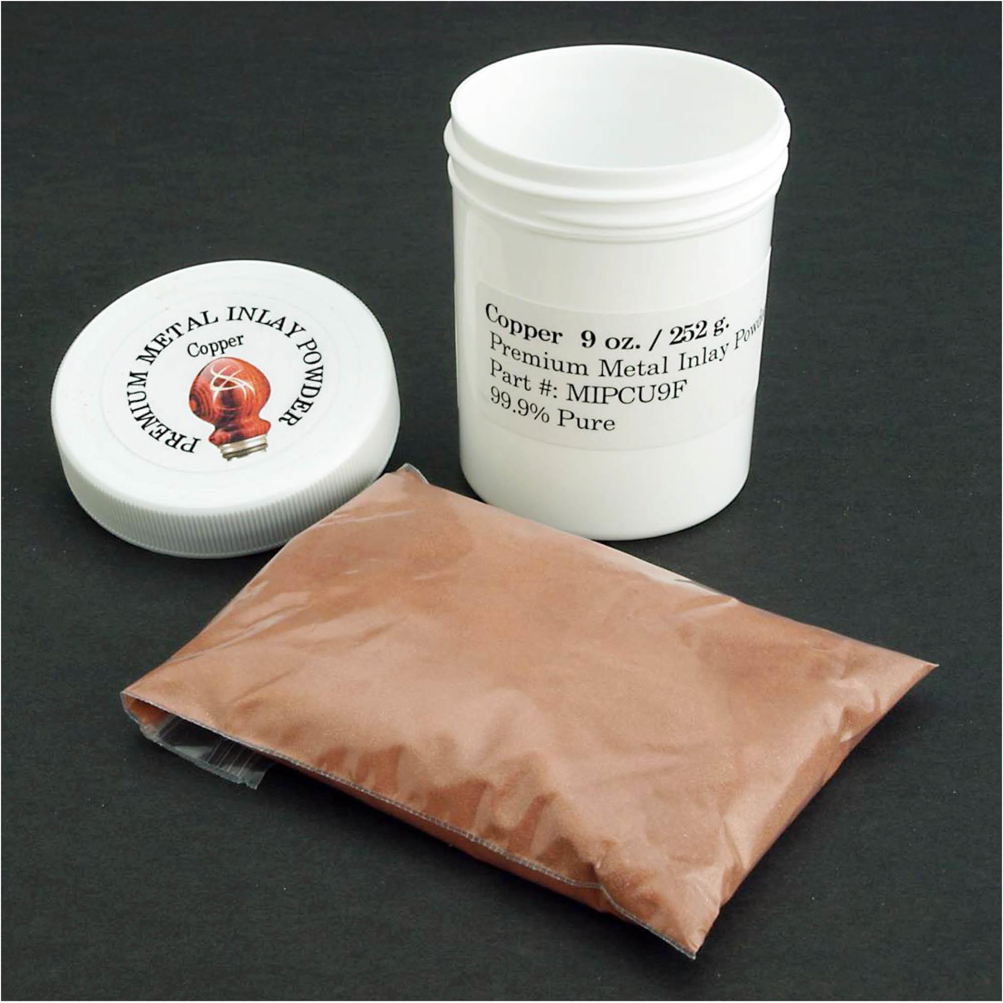 Copper Premium Metal Powder Inlay, 9 oz. Grizzly Industrial